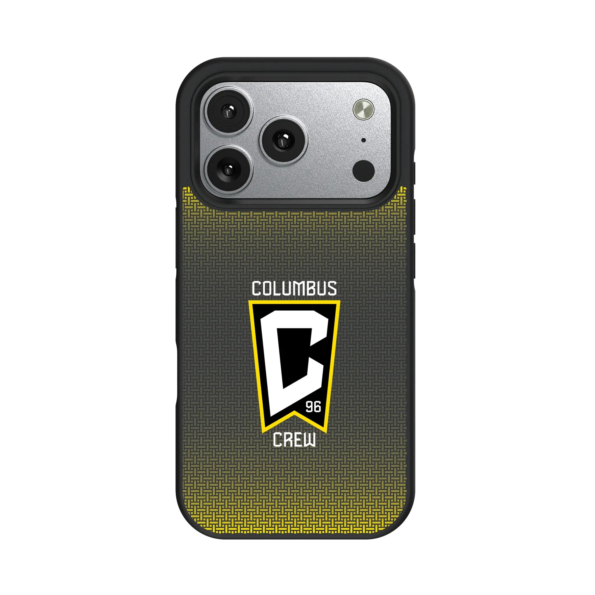 Columbus Crew Linen iPhone Bump Phone Case for Apple iPhone#Device_iPhone 17 Pro
