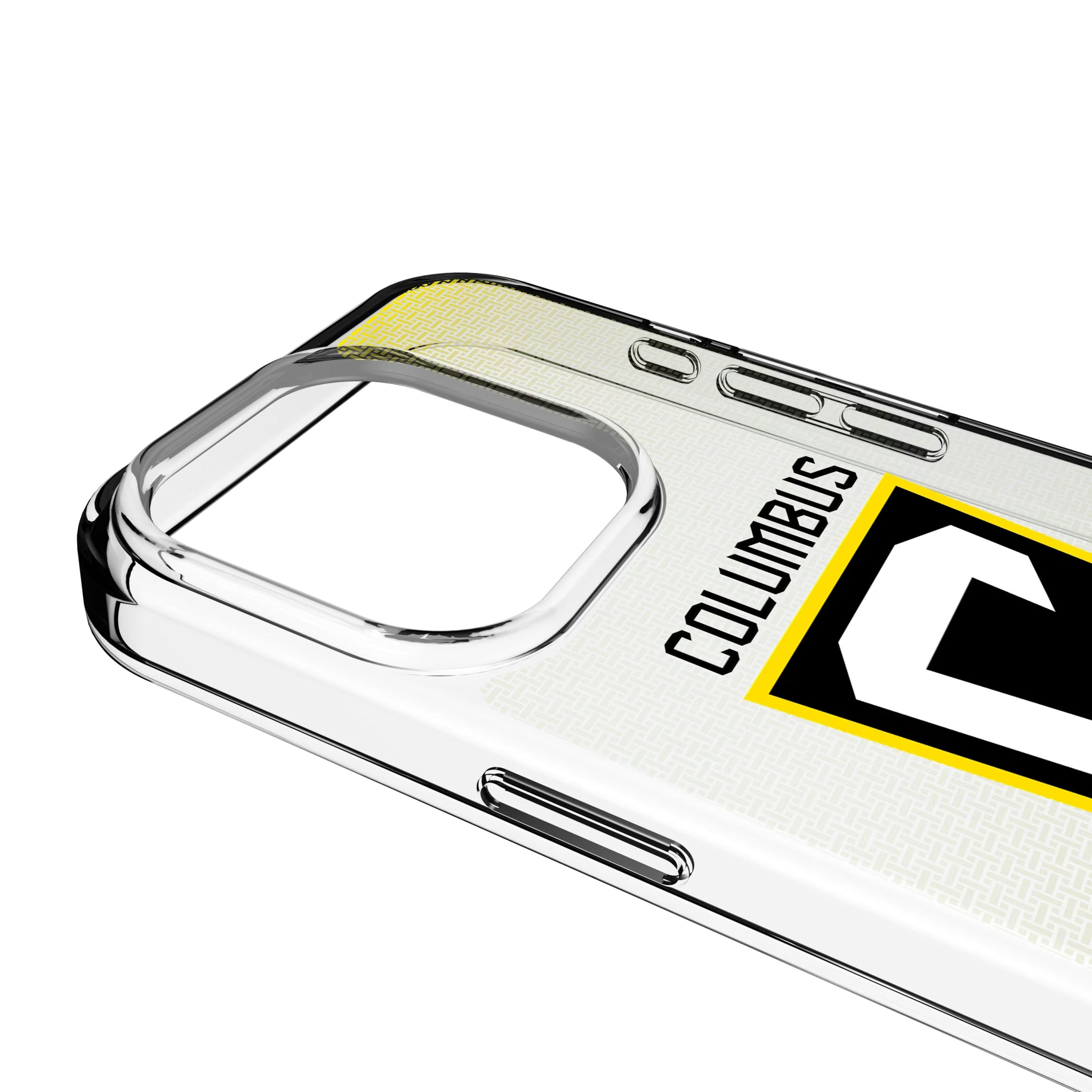 Columbus Crew Linen iPhone Clear Phone Case for Apple iPhone - Detail