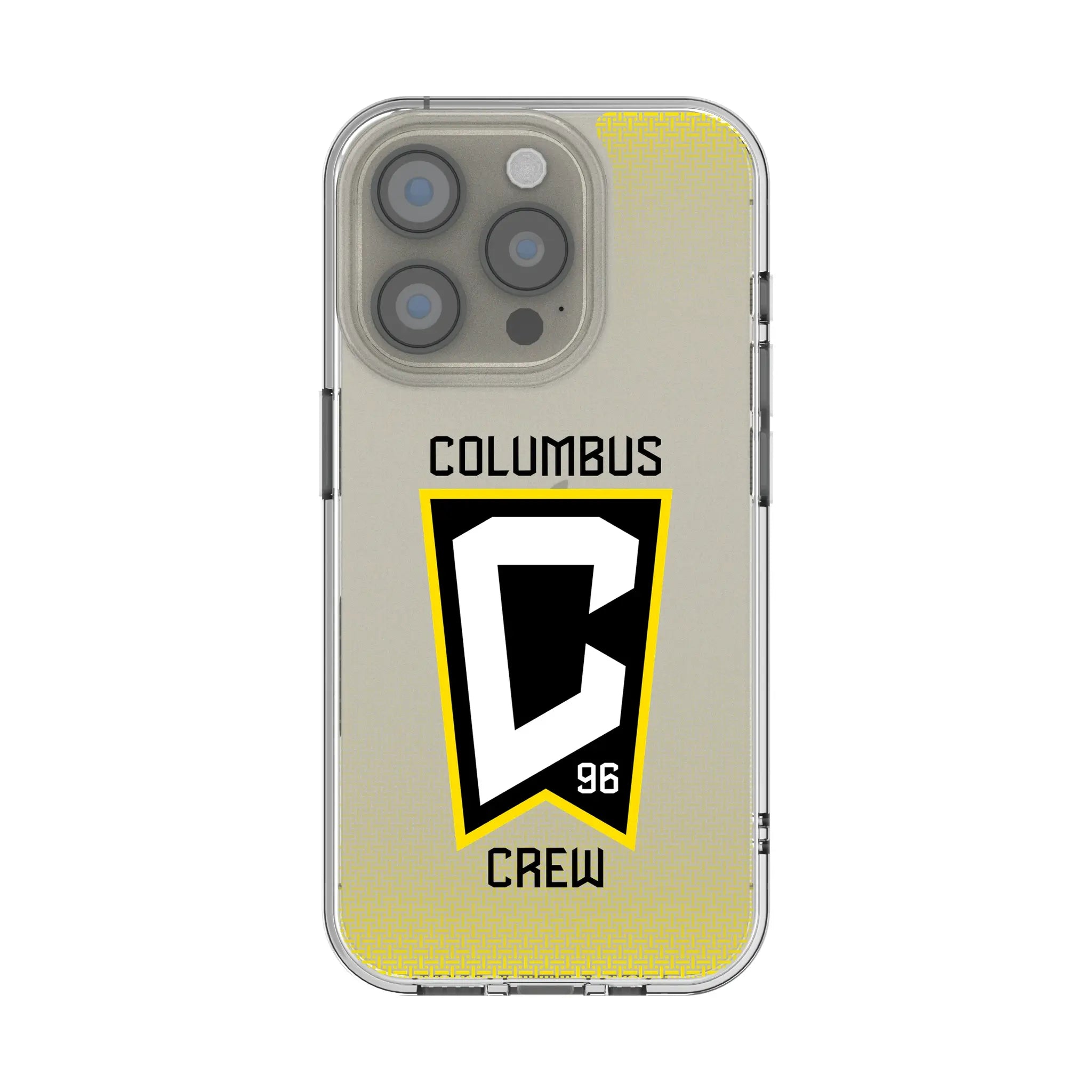Columbus Crew Linen iPhone Clear Phone Case for Apple iPhone