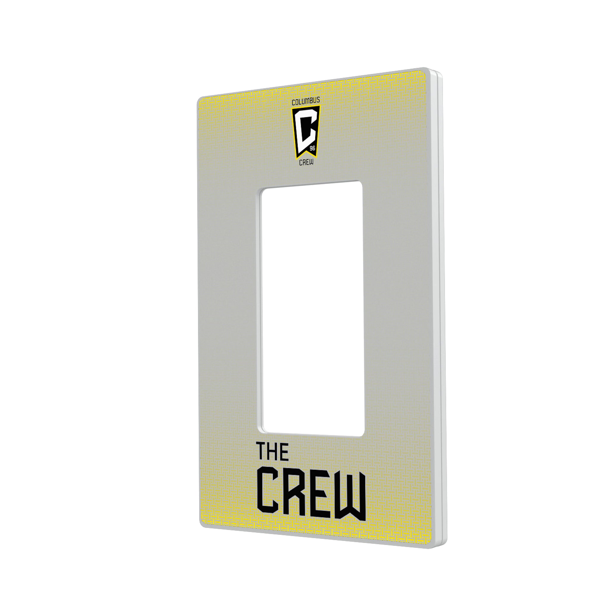 Columbus Crew Linen Hidden-Screw Light Switch Plate#Style_Single Rocker