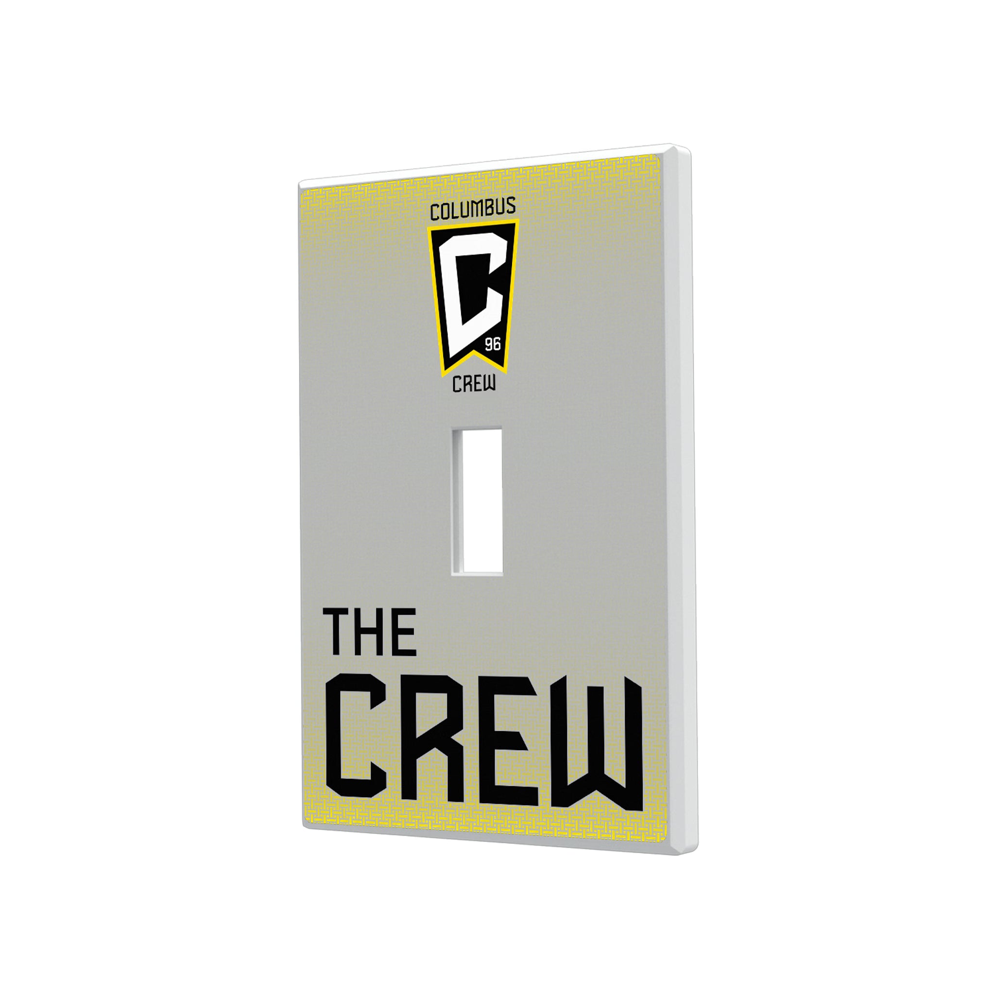 Columbus Crew Linen Hidden-Screw Light Switch Plate#Style_Single Toggle