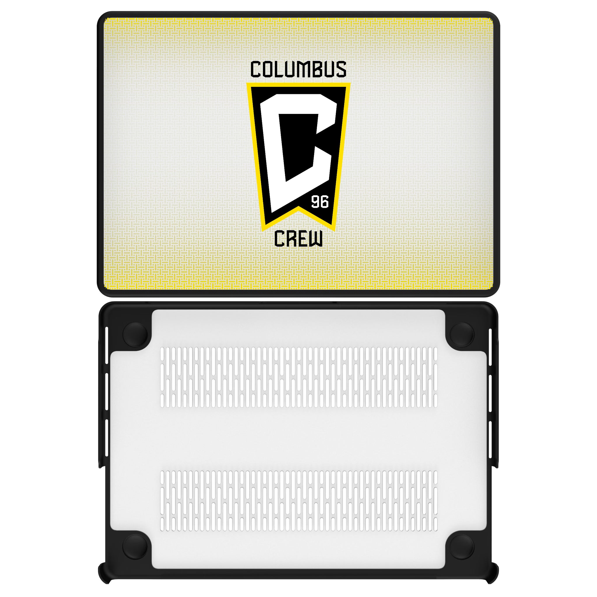 Columbus Crew Linen MacBook Laptop Case for Apple MacBook#Device_MacBook Pro (14-inch, 2021) / MacBook Pro (14-inch, 2023) / MacBook Pro (14-inch, 2024)