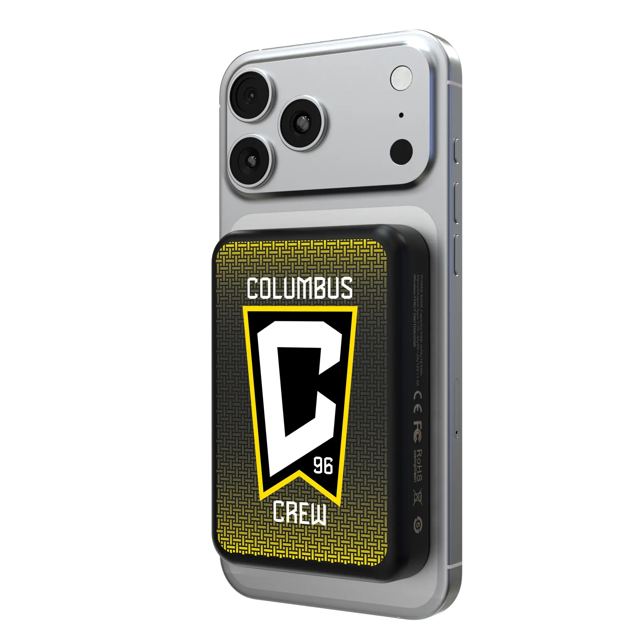 Columbus Crew Linen Wireless Mag Power Bank