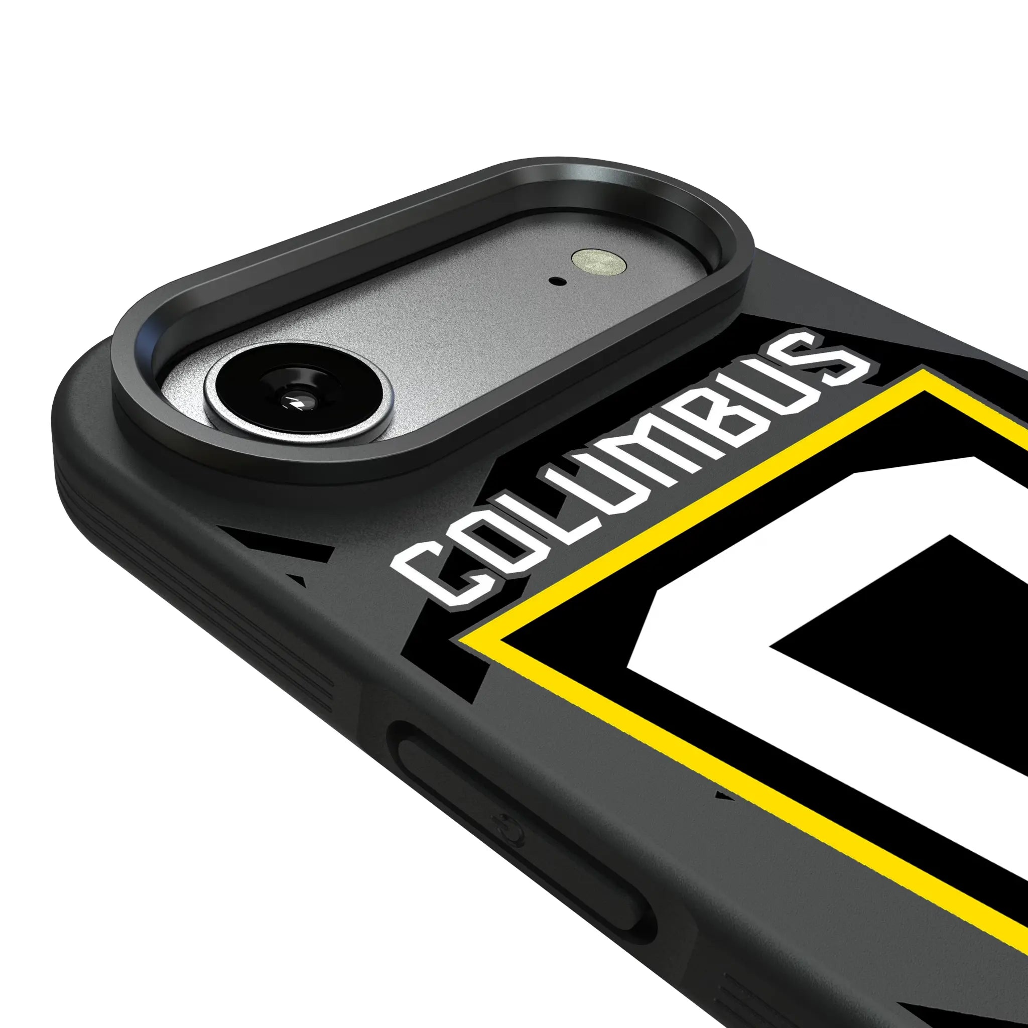 Columbus Crew Monocolor Tilt iPhone Bump Phone Case for Apple iPhone - Detail#Device_iPhone Air