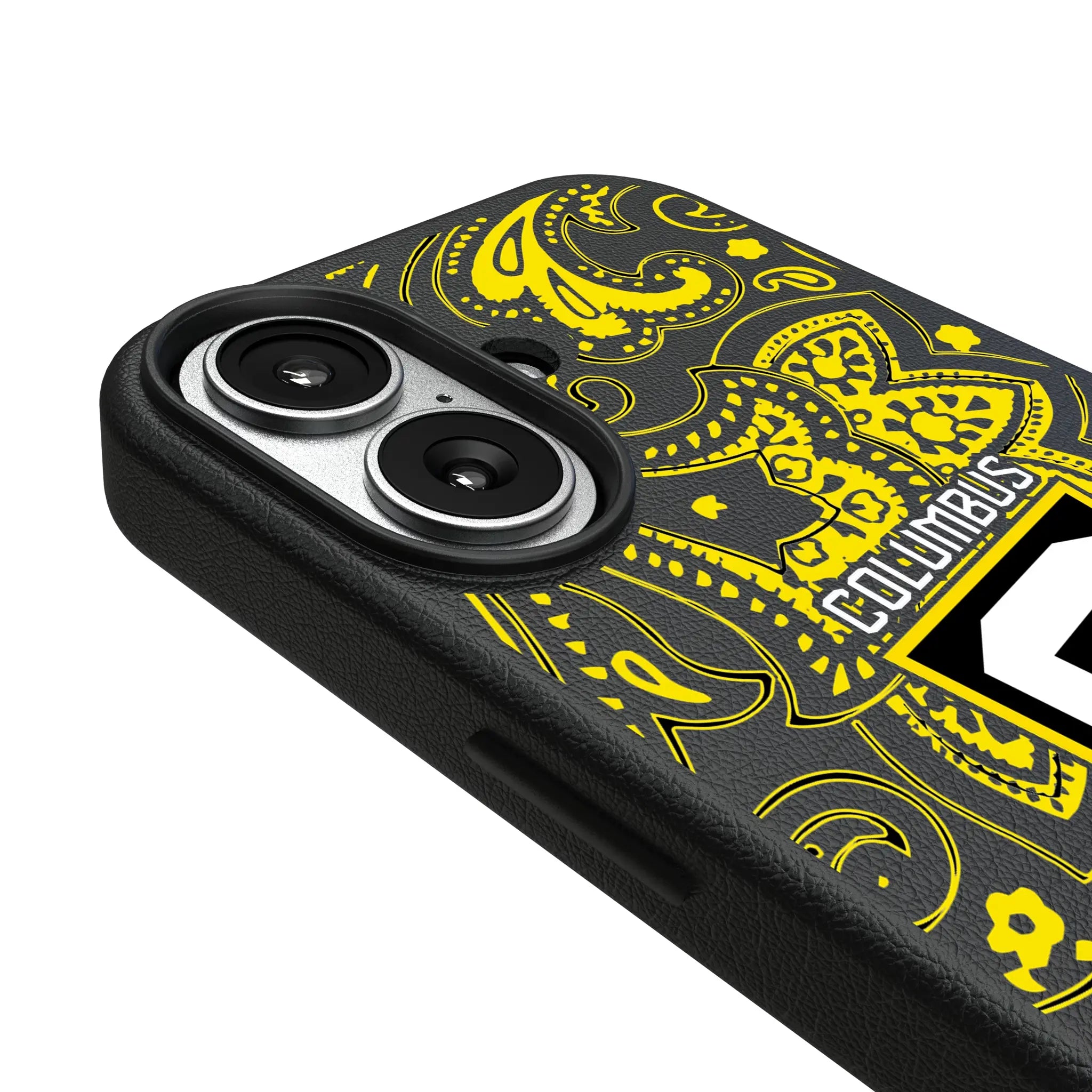 Columbus Crew Paisley iPhone MagSafe Compatible Phone Case for Apple iPhone - Detail#Device_iPhone 17