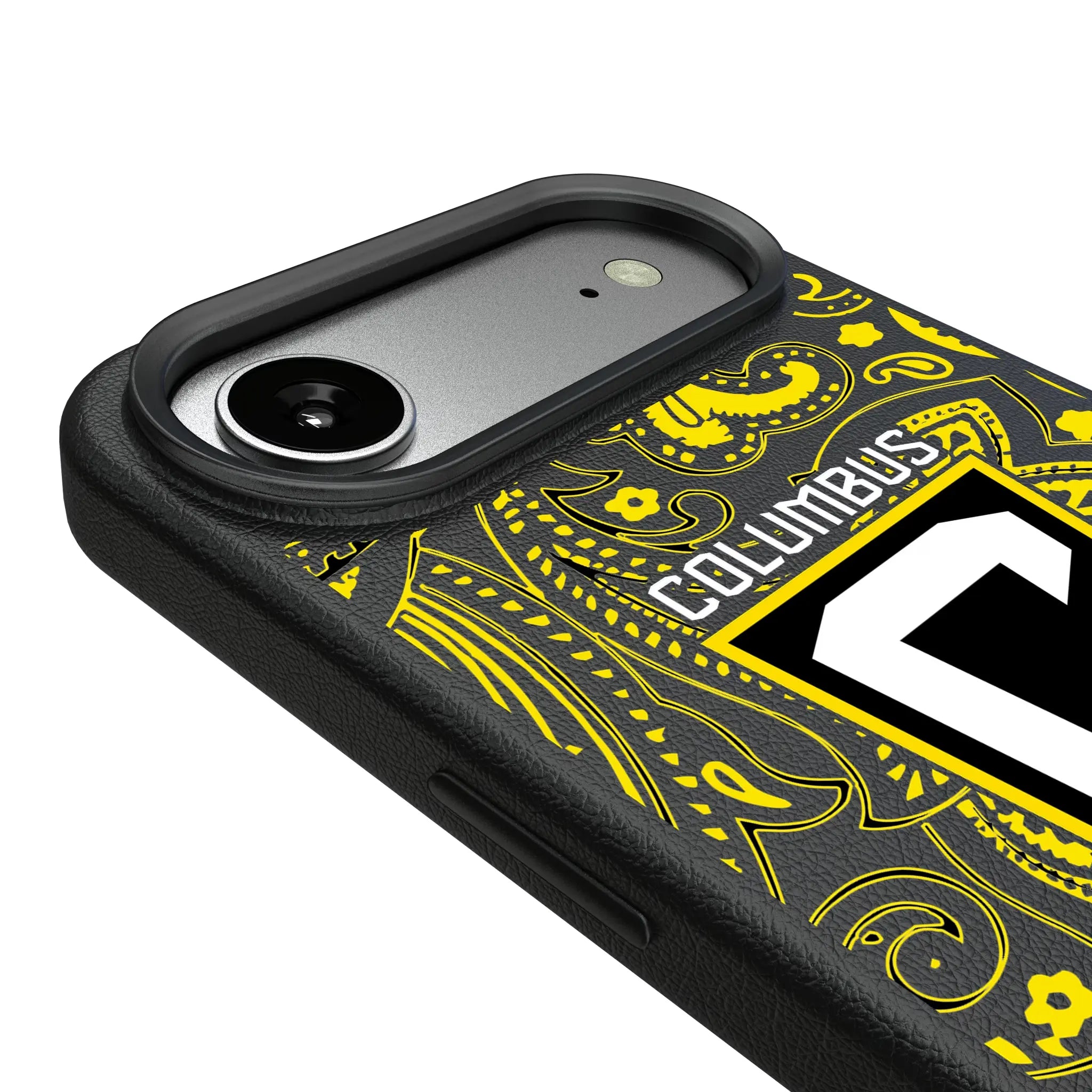 Columbus Crew Paisley iPhone MagSafe Compatible Phone Case for Apple iPhone - Detail#Device_iPhone Air