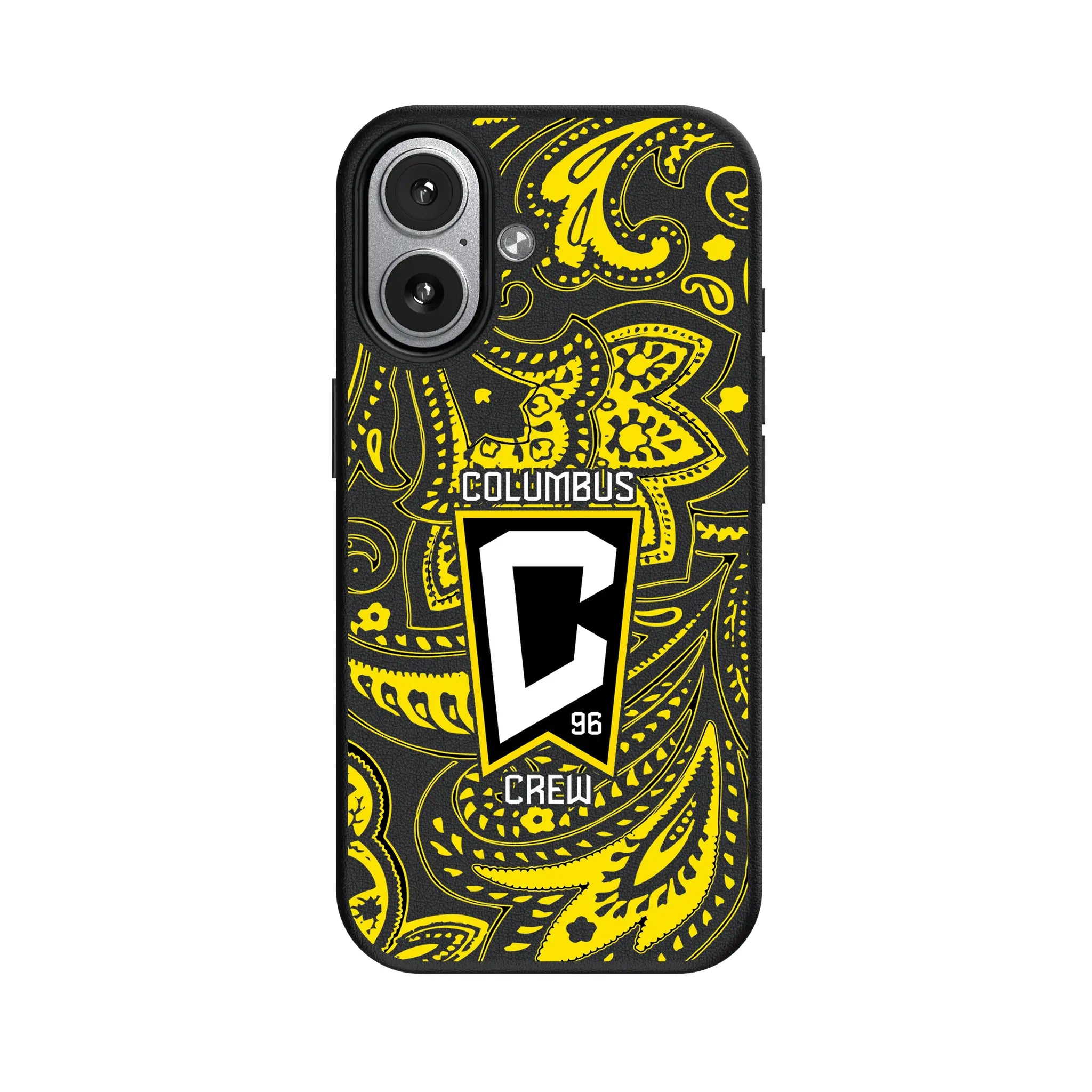 Columbus Crew Paisley iPhone MagSafe Compatible Phone Case for Apple iPhone#Device_iPhone 17