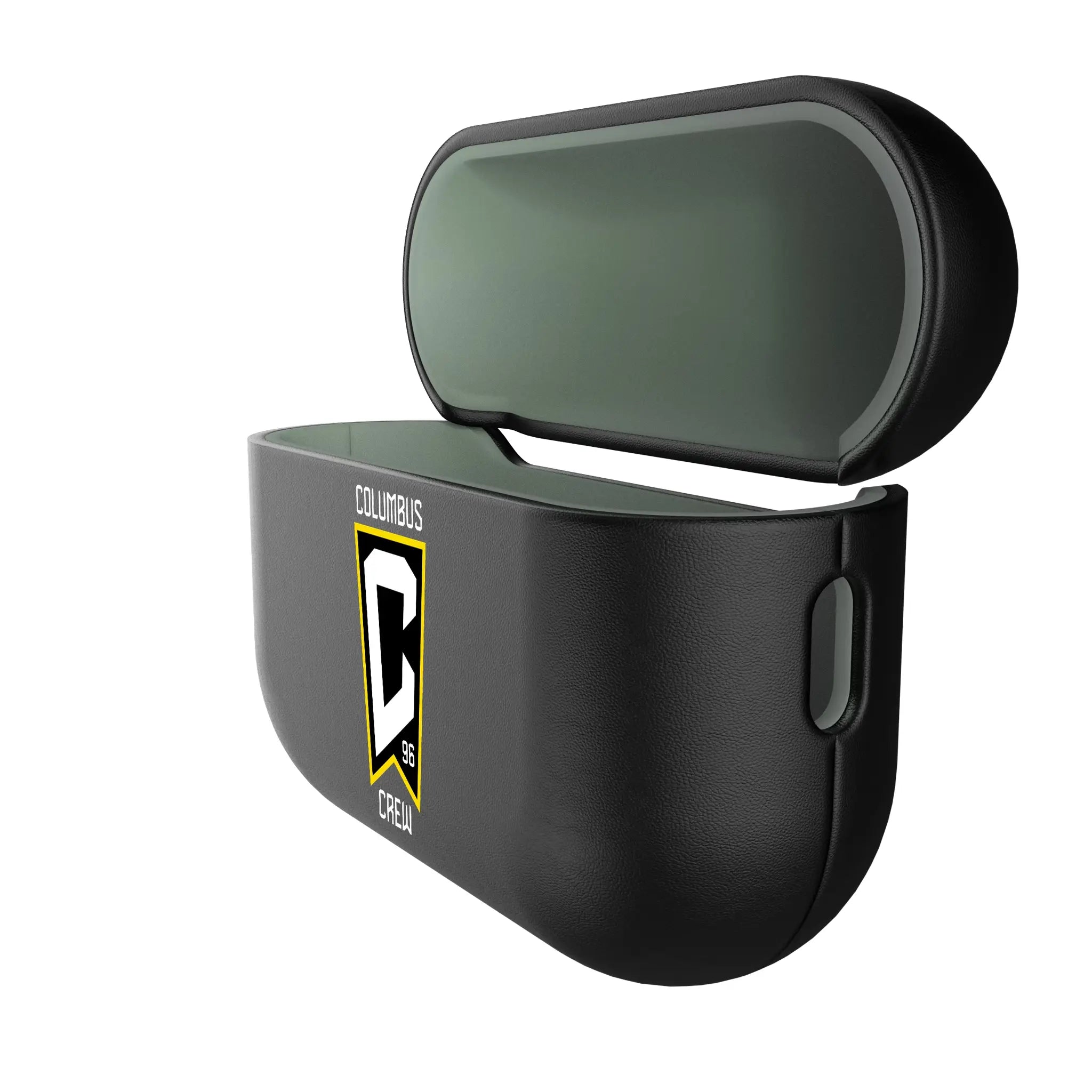 Columbus Crew Personalized Insignia AirPods AirPod Case Cover - Isometric View#Device_AirPods Pro 3