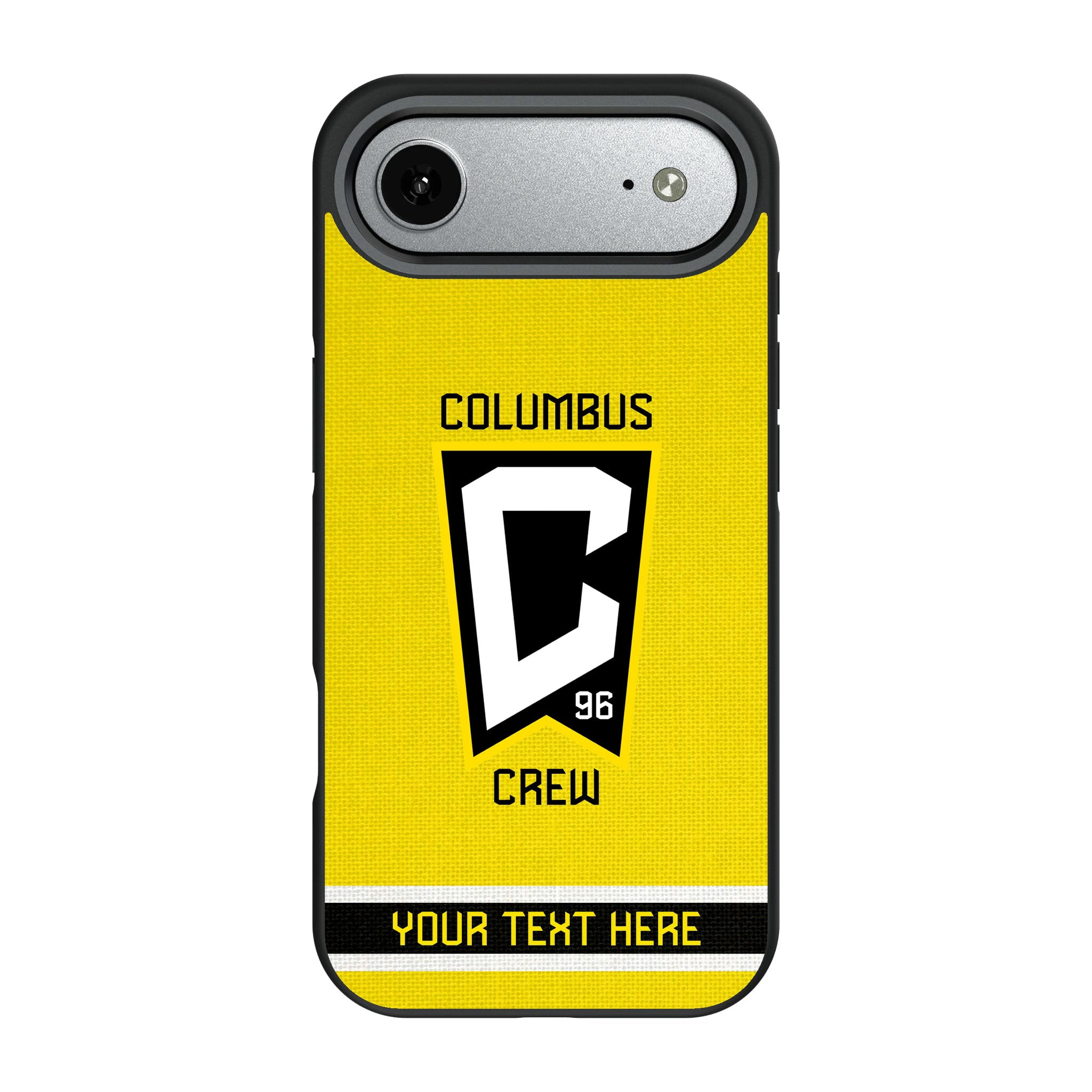 Columbus Crew Personalized Stripe iPhone Bump Phone Case for Apple iPhone#Device_iPhone Air