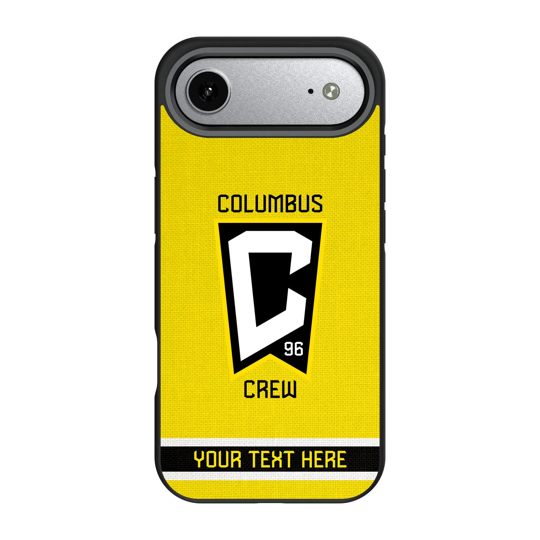 Columbus Crew Personalized Stripe iPhone Bump Phone Case for Apple iPhone#Device_iPhone Air