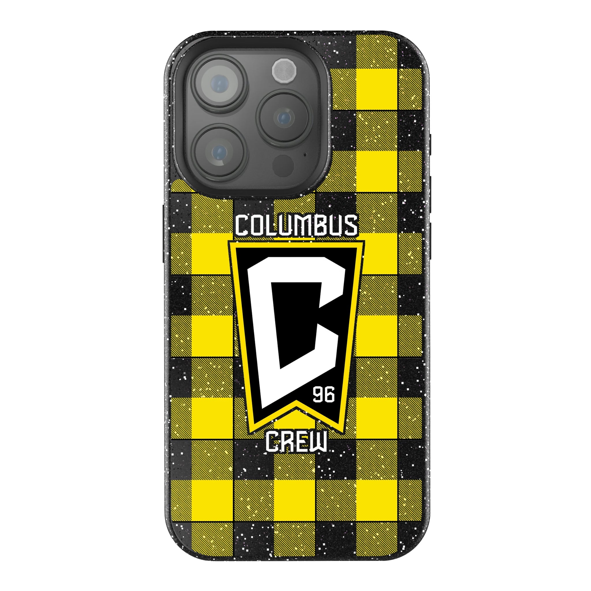 Columbus Crew Plaid iPhone Bling Phone Case for Apple iPhone