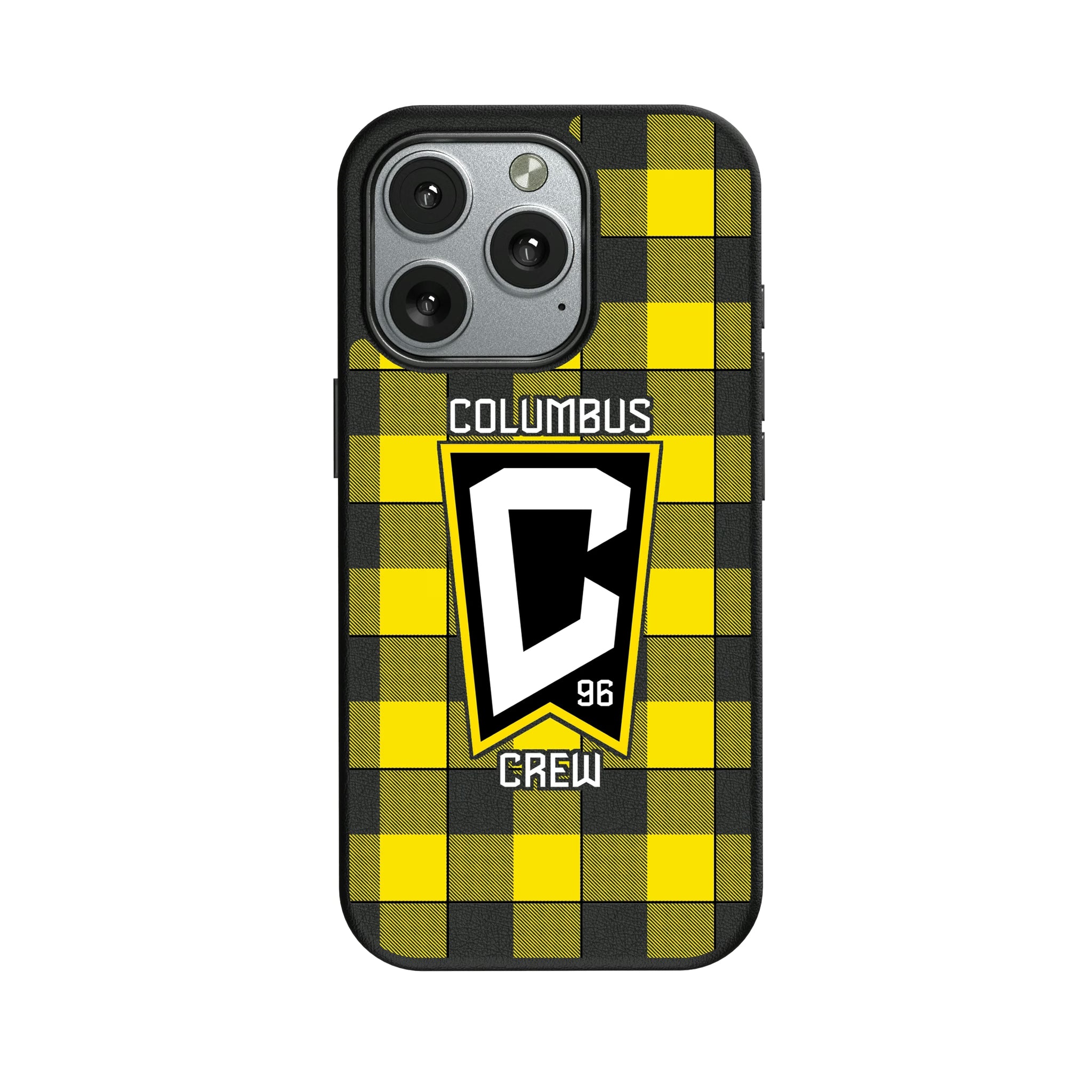 Columbus Crew Plaid iPhone MagSafe Compatible Phone Case for Apple iPhone