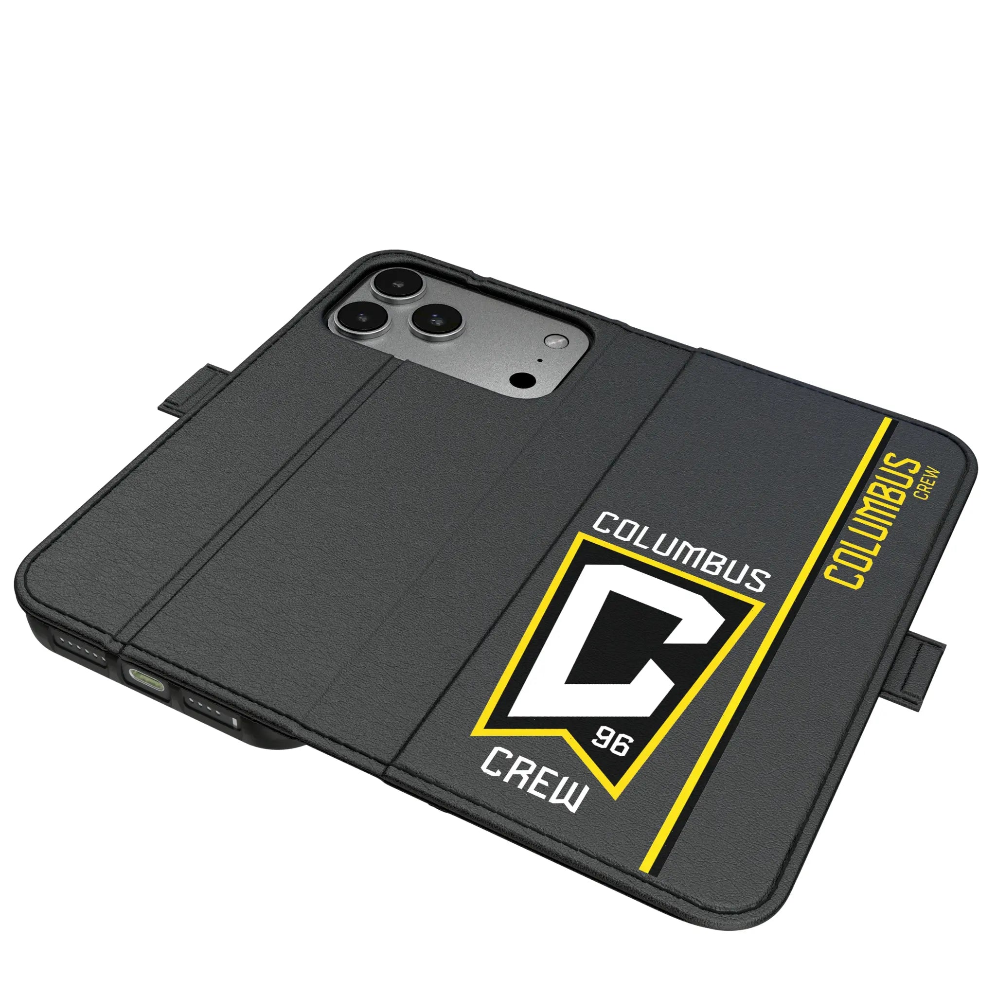 Columbus Crew Sidebar iPhone Folio Phone Case for Apple iPhone#Device_iPhone 17 Pro Max