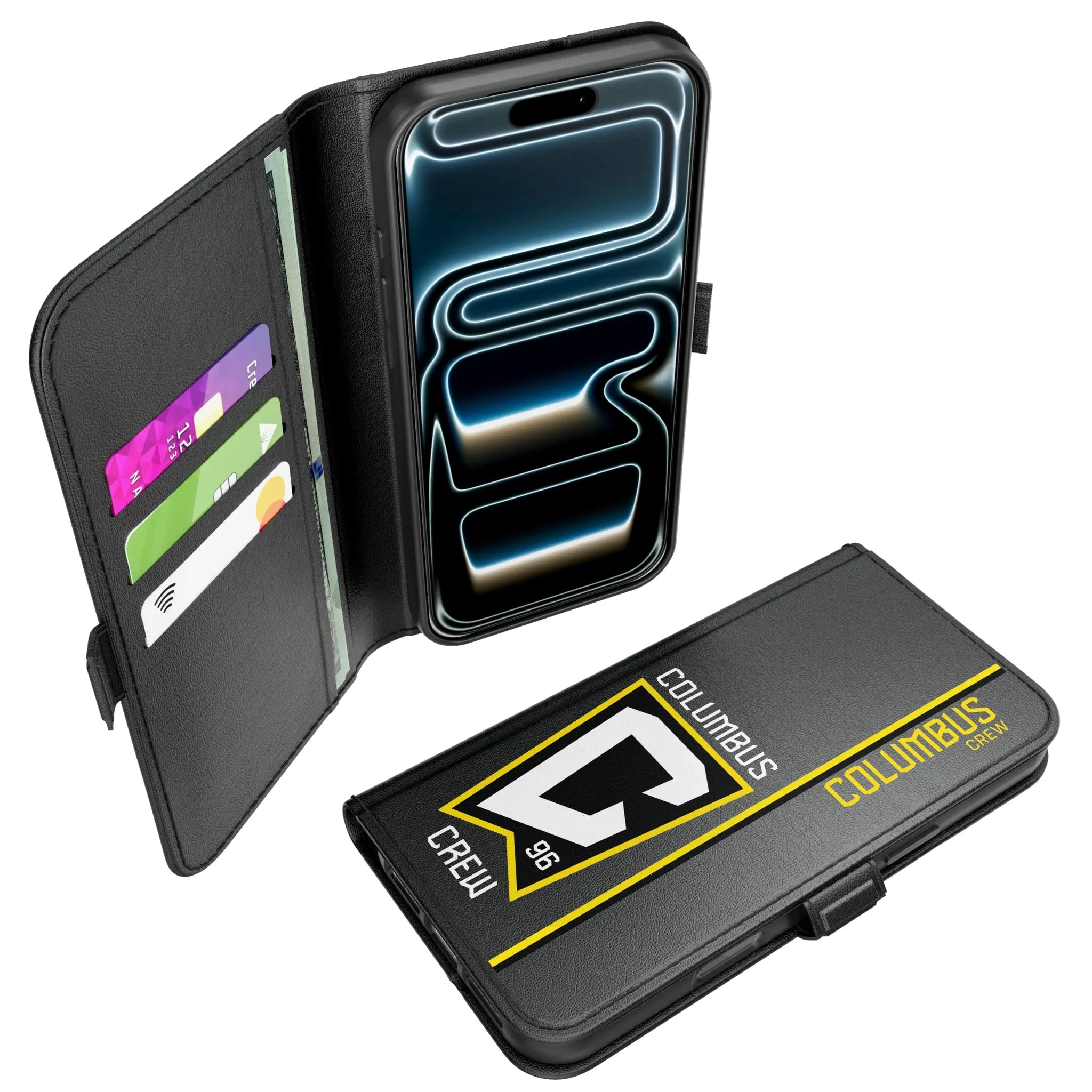 Columbus Crew Sidebar iPhone Folio Phone Case for Apple iPhone#Device_iPhone 17 Pro Max