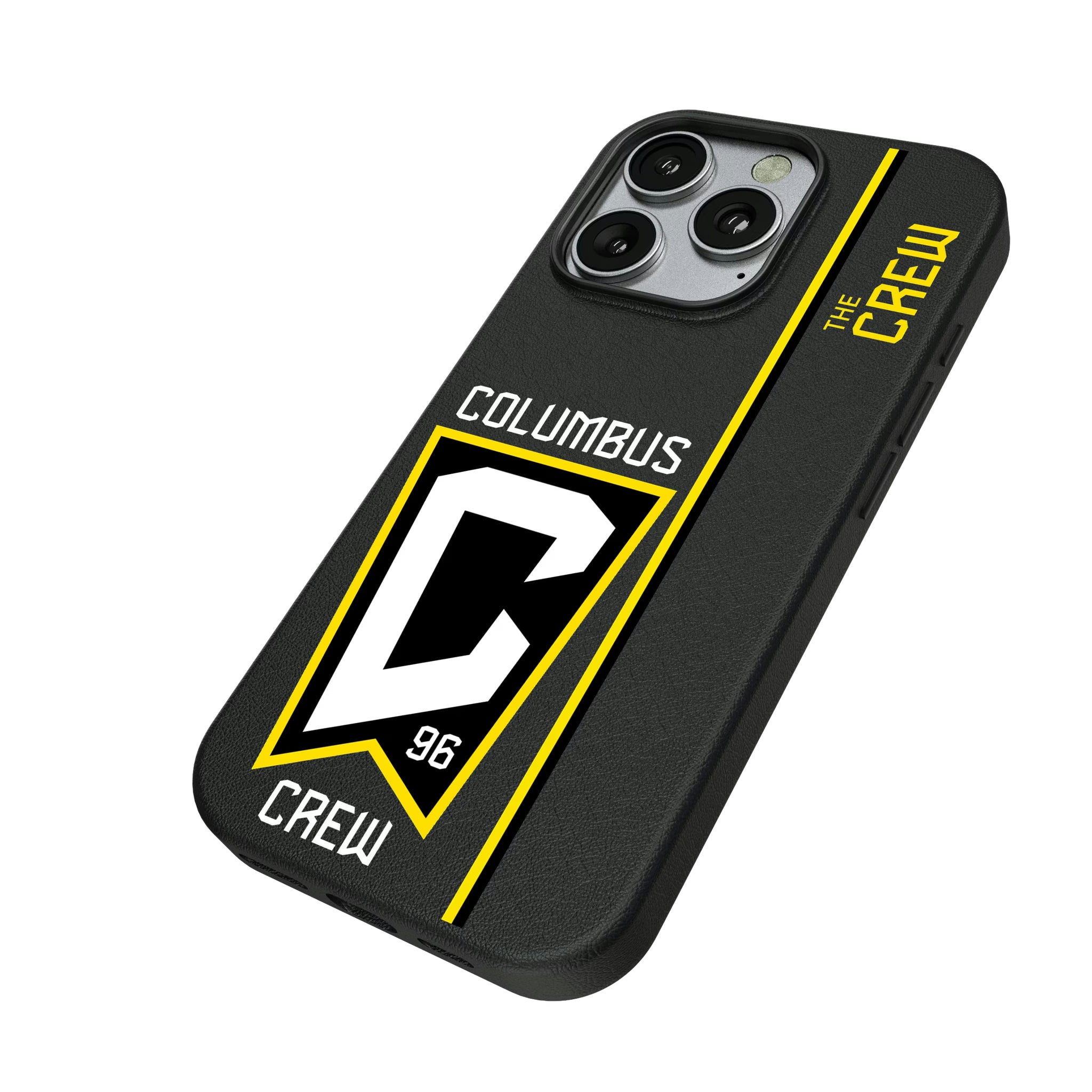 Columbus Crew Sidebar iPhone MagSafe Compatible Phone Case for Apple iPhone - Isometric View