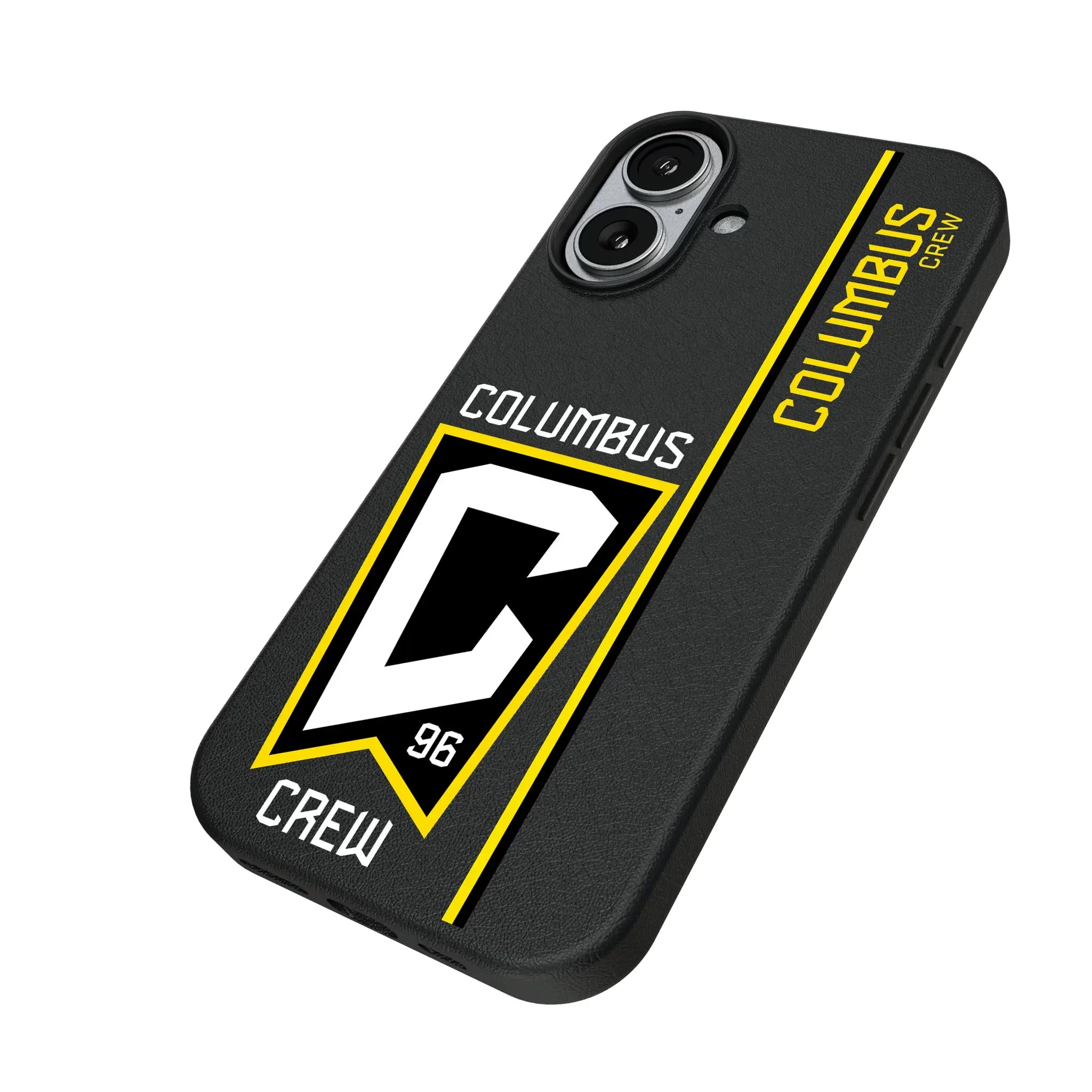 Columbus Crew Sidebar iPhone MagSafe Compatible Phone Case for Apple iPhone - Isometric View#Device_iPhone 17