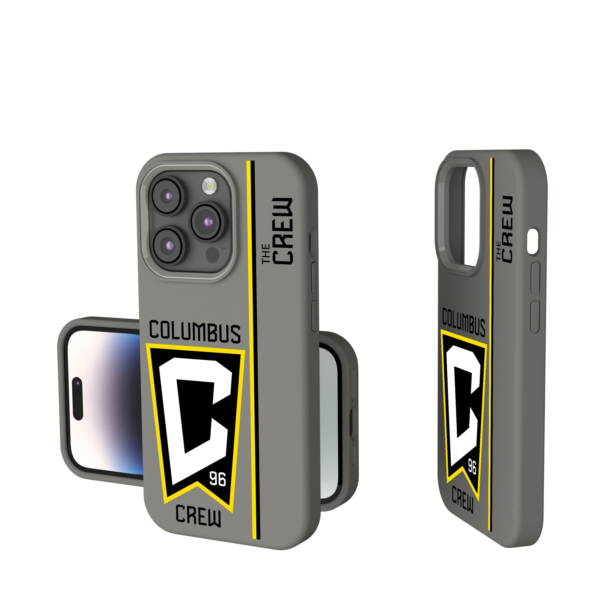 Columbus Crew Sidebar iPhone Soft Touch Phone Case for Apple iPhone