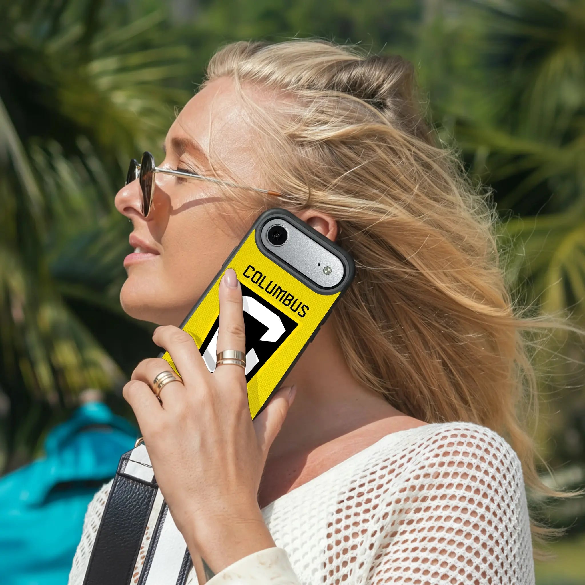 Columbus Crew Solid iPhone Bump Phone Case for Apple iPhone - Lifestyle#Device_iPhone Air