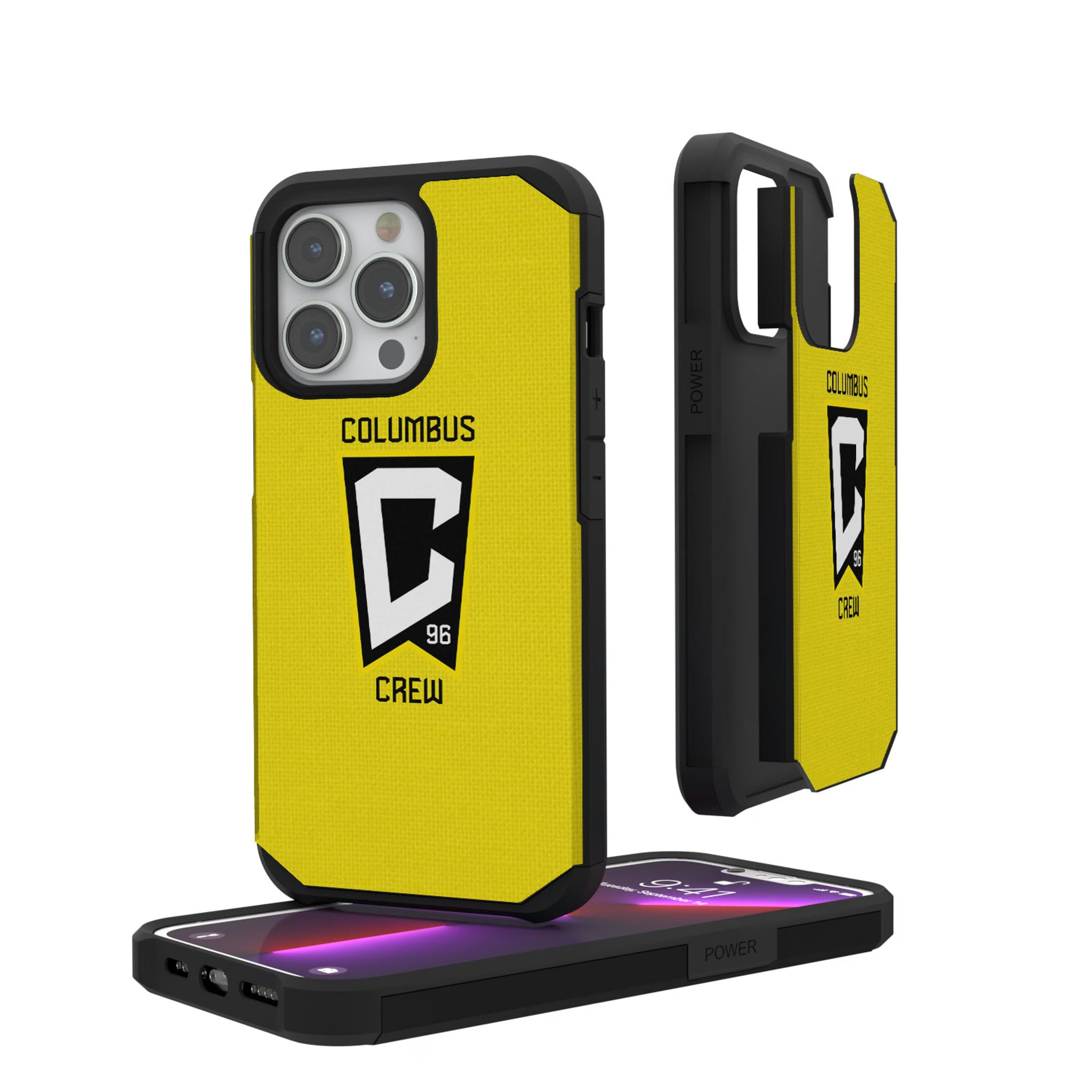 Columbus Crew Solid iPhone Rugged Phone Case for Apple iPhone
