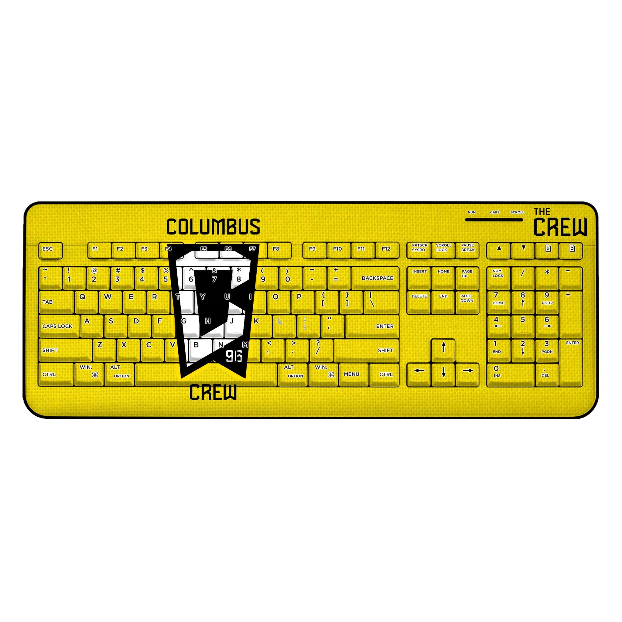Columbus Crew Solid Wireless USB Keyboard