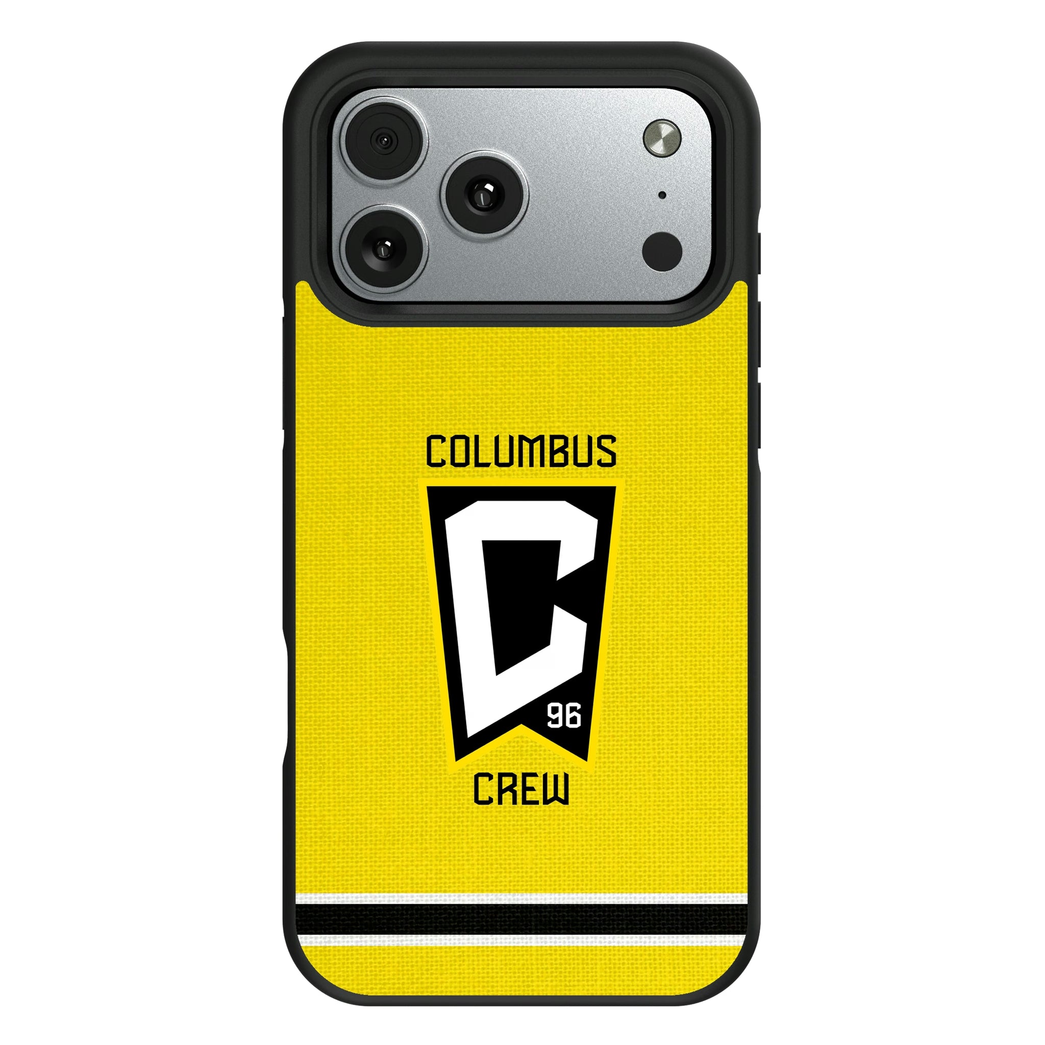 Columbus Crew Stripe iPhone Bump Phone Case for Apple iPhone#Device_iPhone 17 Pro Max