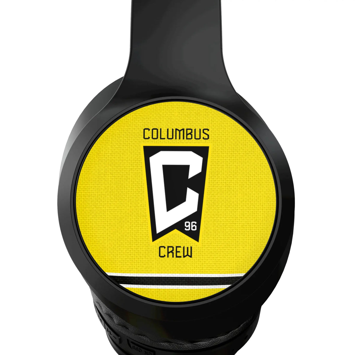 Columbus Crew Stripe Wireless Over-Ear Headphones With Case - Detail