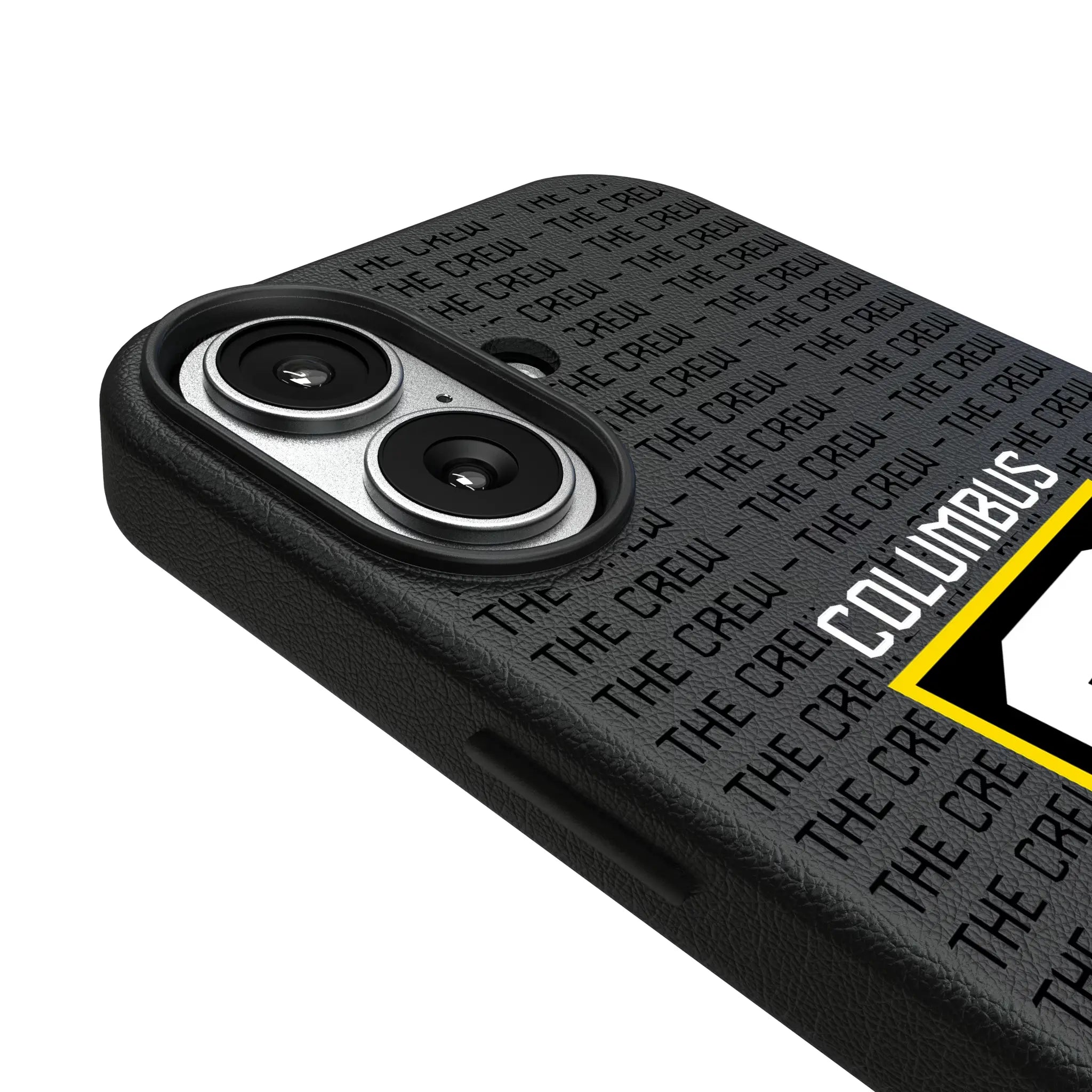 Columbus Crew Text Backdrop iPhone MagSafe Compatible Phone Case for Apple iPhone - Detail#Device_iPhone 17