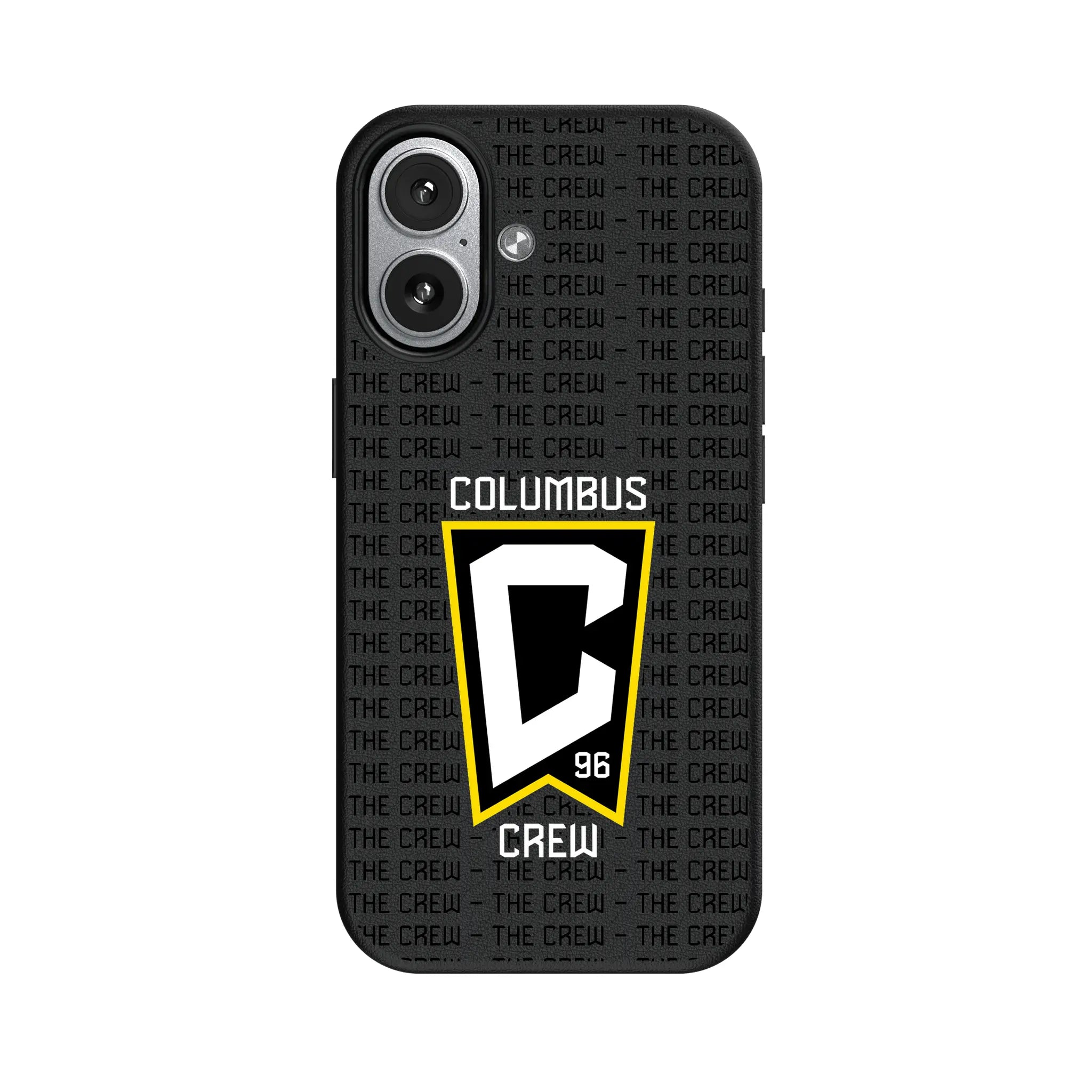 Columbus Crew Text Backdrop iPhone MagSafe Compatible Phone Case for Apple iPhone#Device_iPhone 17