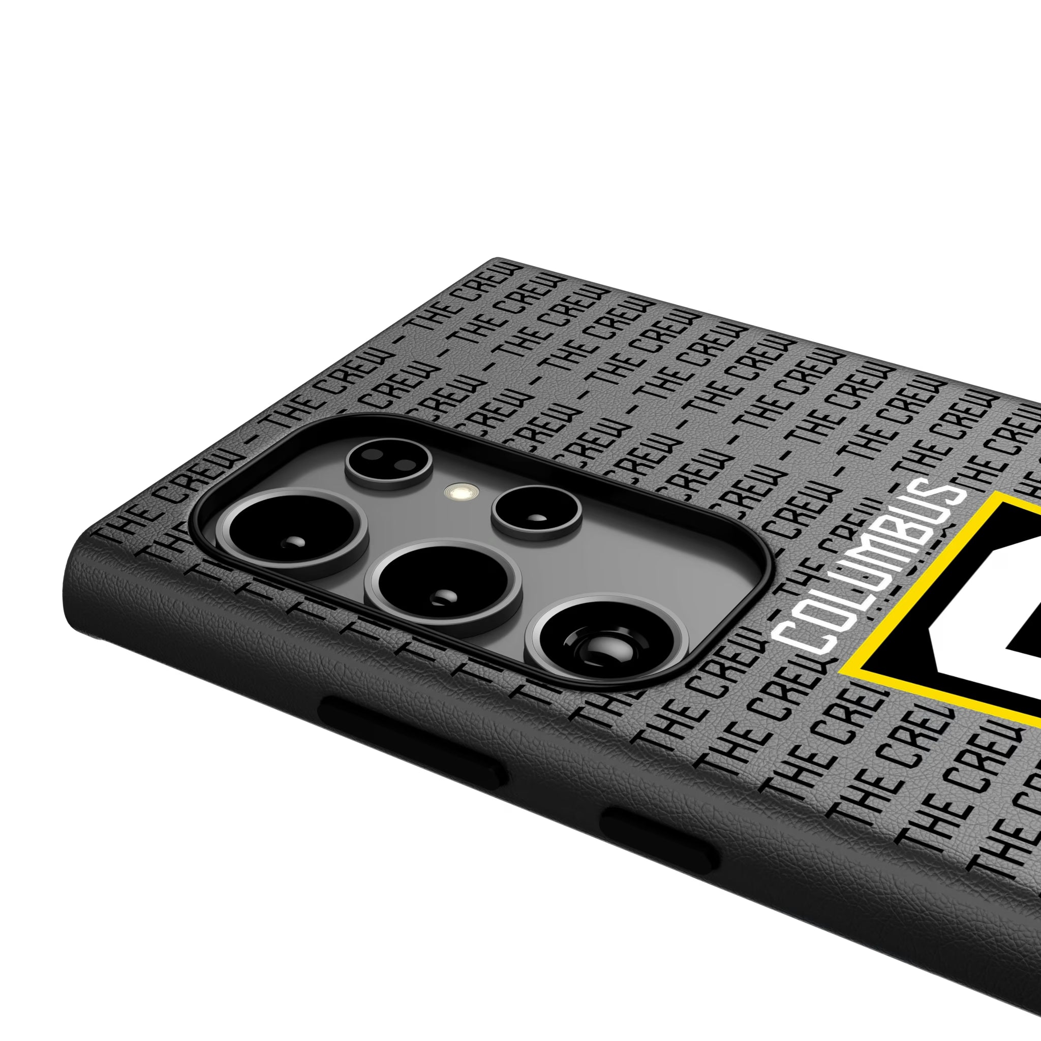 Columbus Crew Text Backdrop Galaxy MagSafe Compatible Phone Case for Samsung Galaxy - Detail