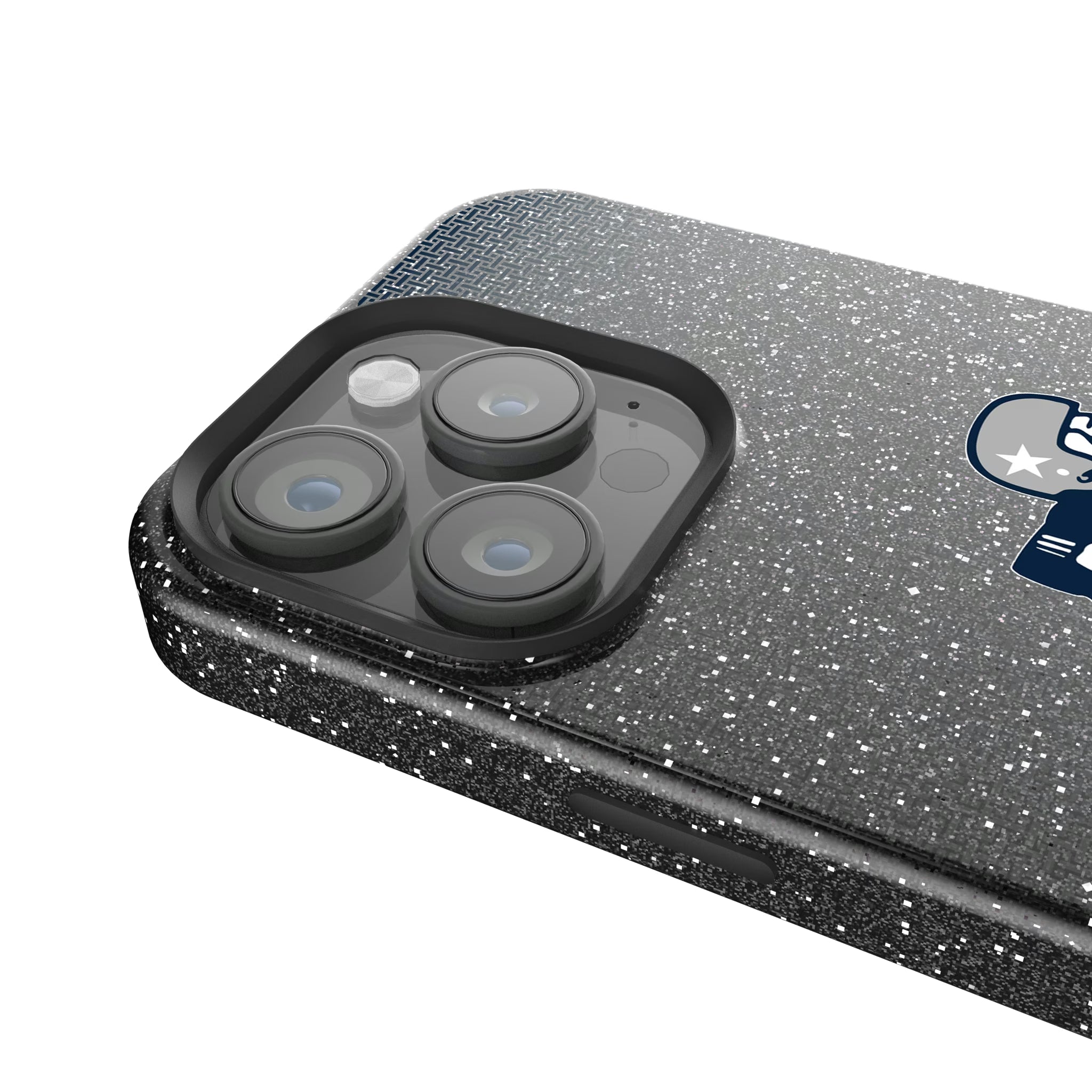 Dallas Cowboys 1966-1969 Historic Collection Linen iPhone Bling Phone Case for Apple iPhone - Detail