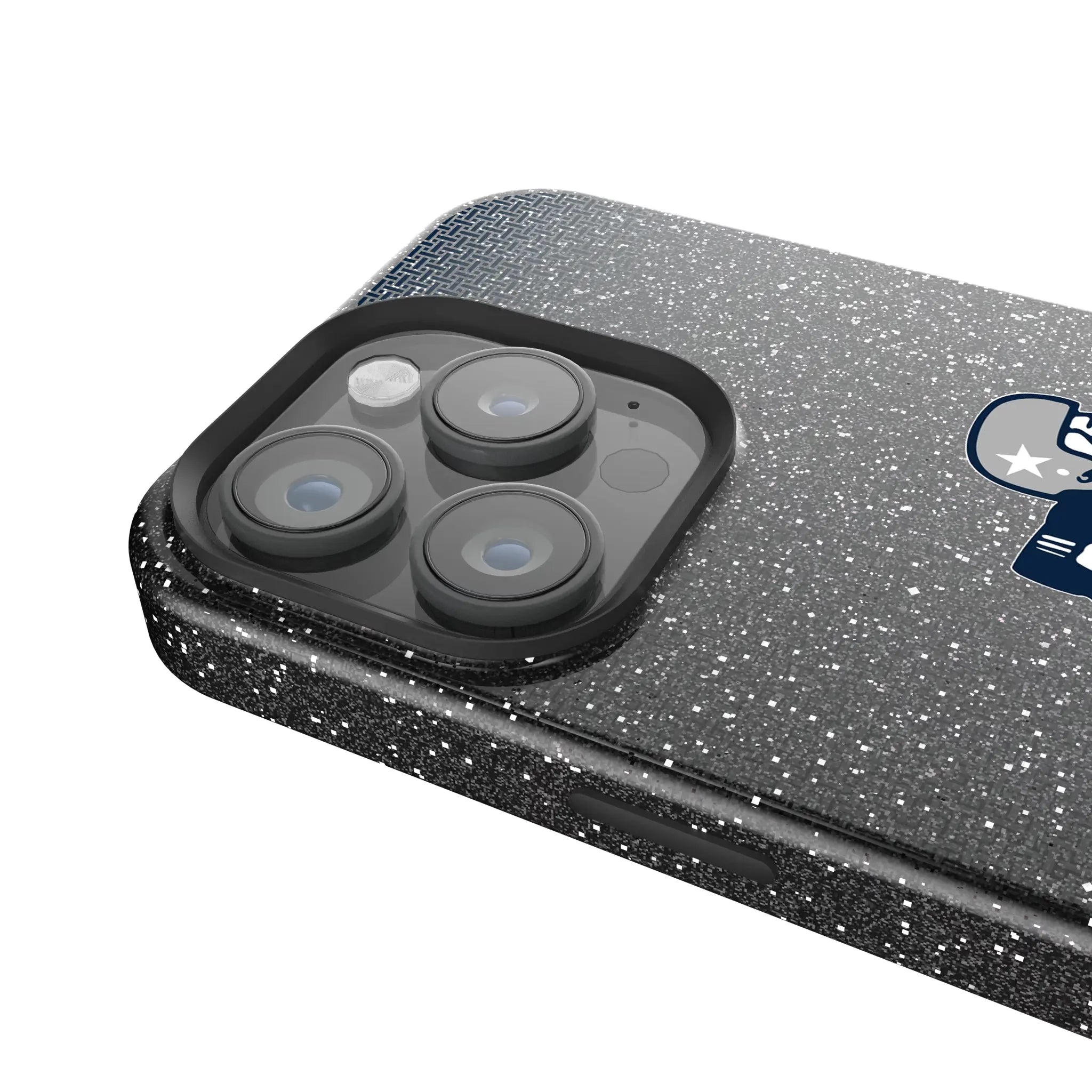 Dallas Cowboys 1966-1969 Historic Collection Linen iPhone Bling Phone Case for Apple iPhone - Detail