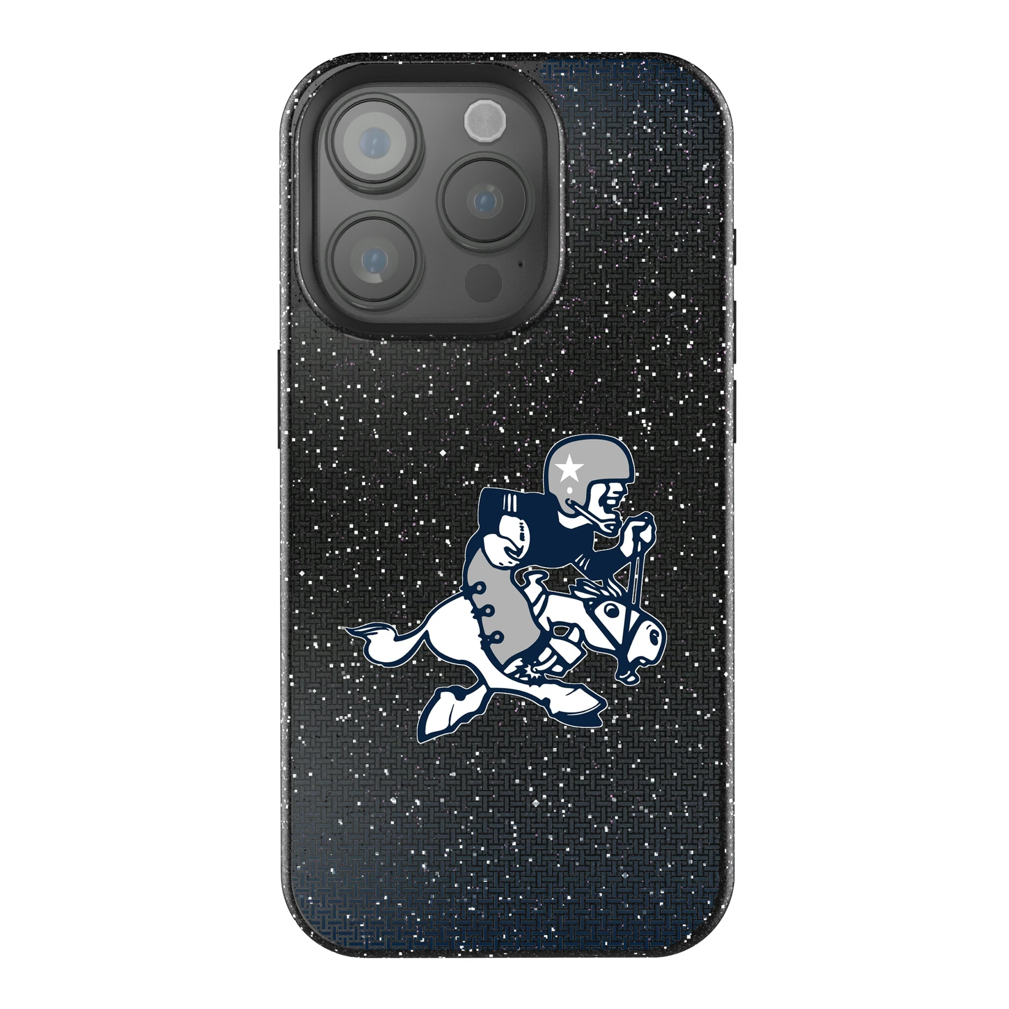 Dallas Cowboys 1966-1969 Historic Collection Linen iPhone Bling Phone Case for Apple iPhone
