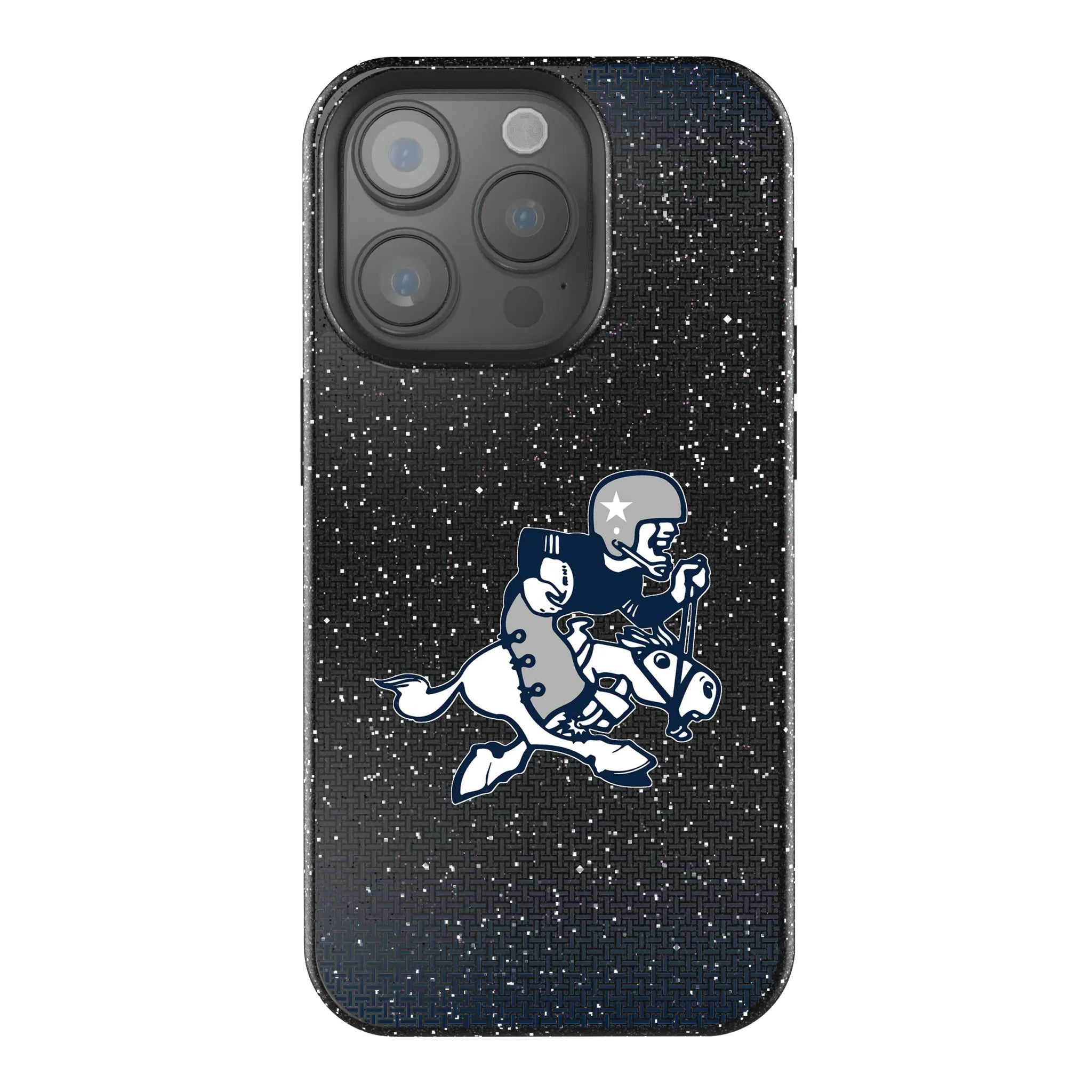 Dallas Cowboys 1966-1969 Historic Collection Linen iPhone Bling Phone Case for Apple iPhone