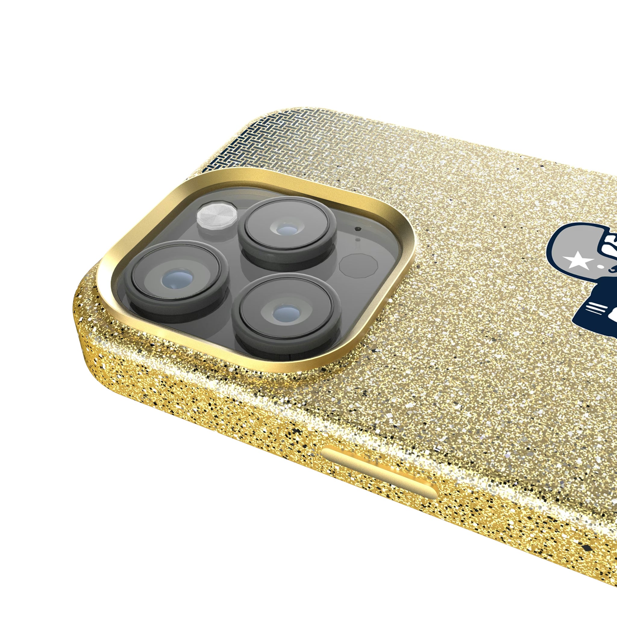 Dallas Cowboys 1966-1969 Historic Collection Linen iPhone Bling Phone Case for Apple iPhone - Detail