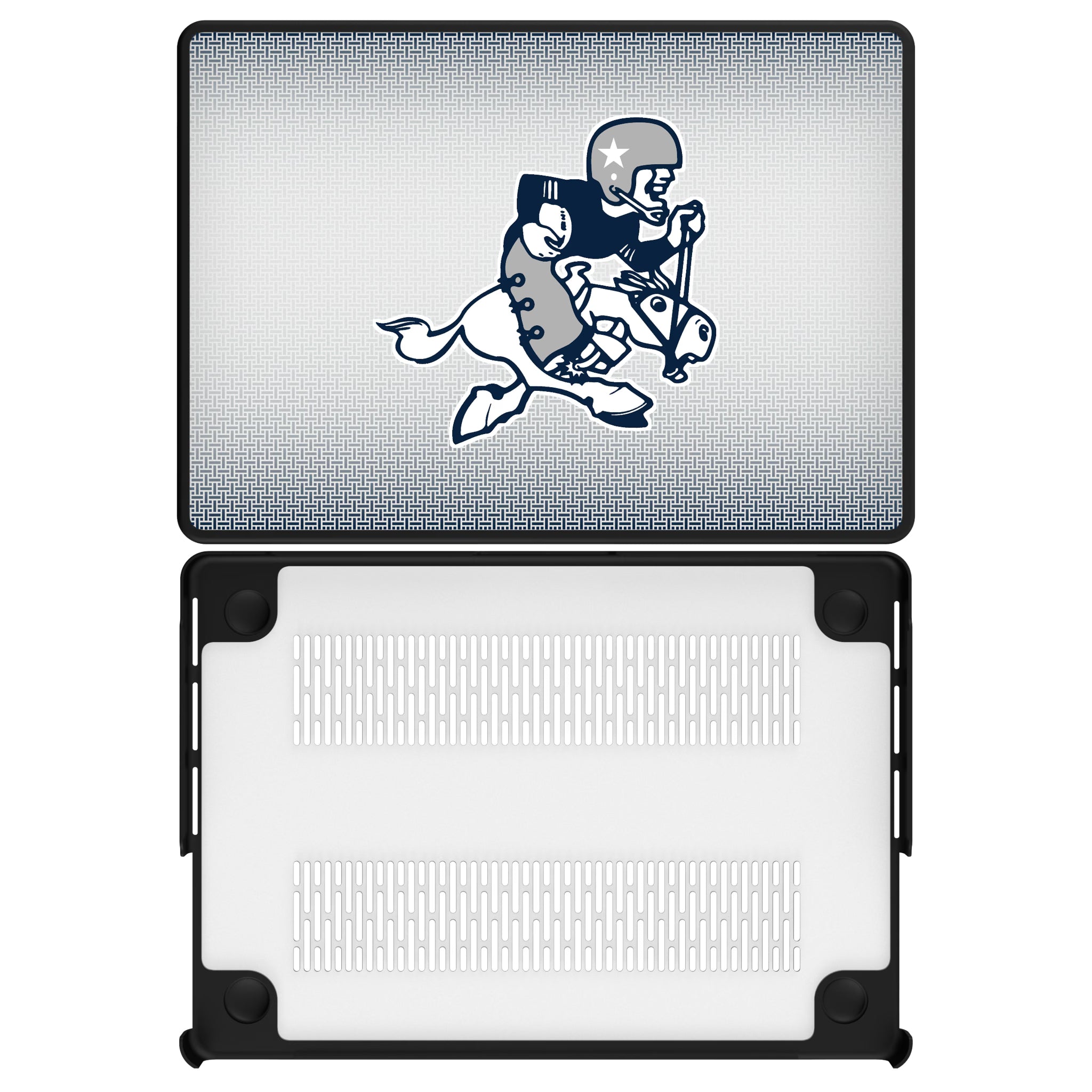 Dallas Cowboys 1966-1969 Historic Collection Linen MacBook Laptop Case for Apple MacBook#Device_MacBook Pro (14-inch, 2021) / MacBook Pro (14-inch, 2023) / MacBook Pro (14-inch, 2024)