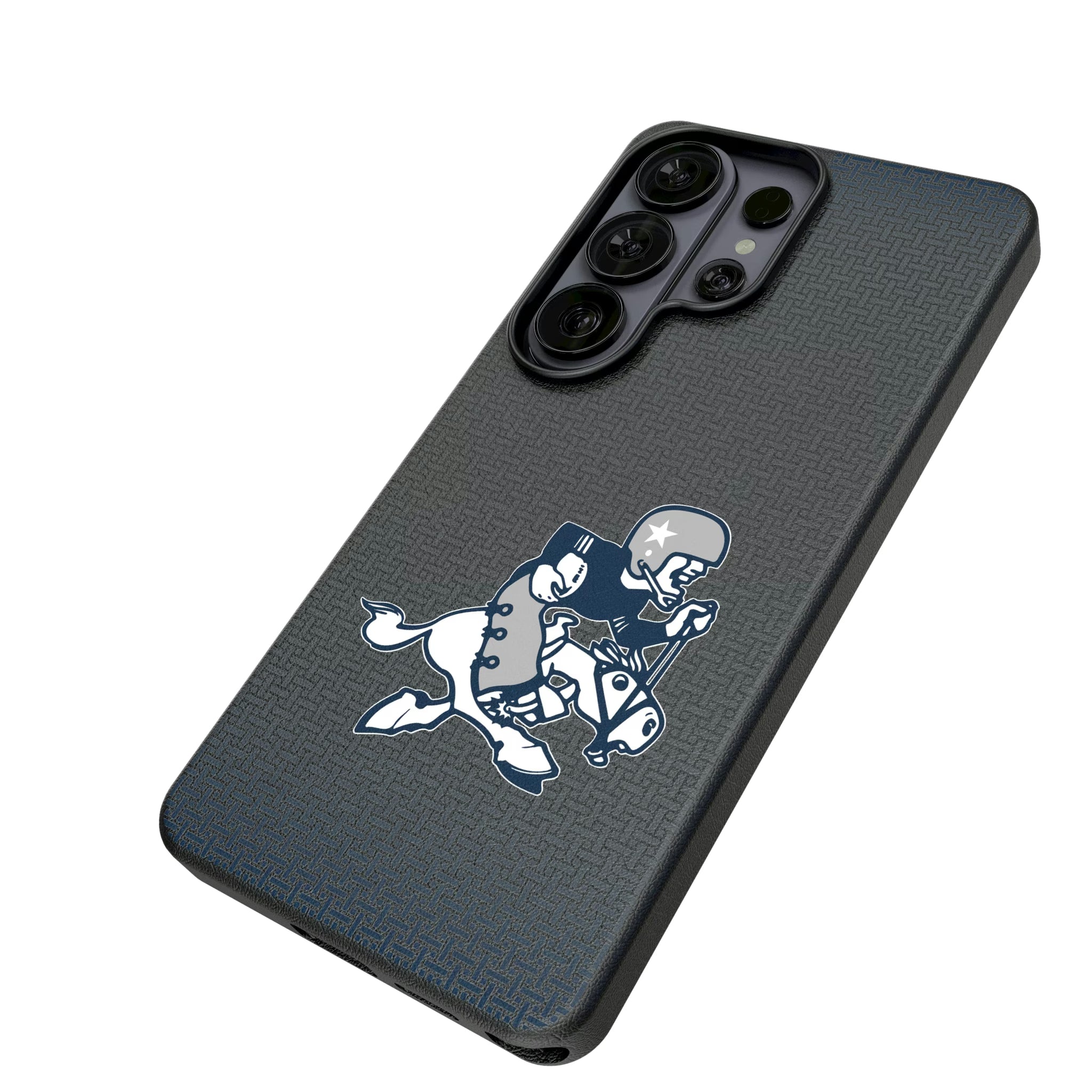 Dallas Cowboys 1966-1969 Historic Collection Linen Galaxy MagSafe Compatible Phone Case for Samsung Galaxy - Isometric View