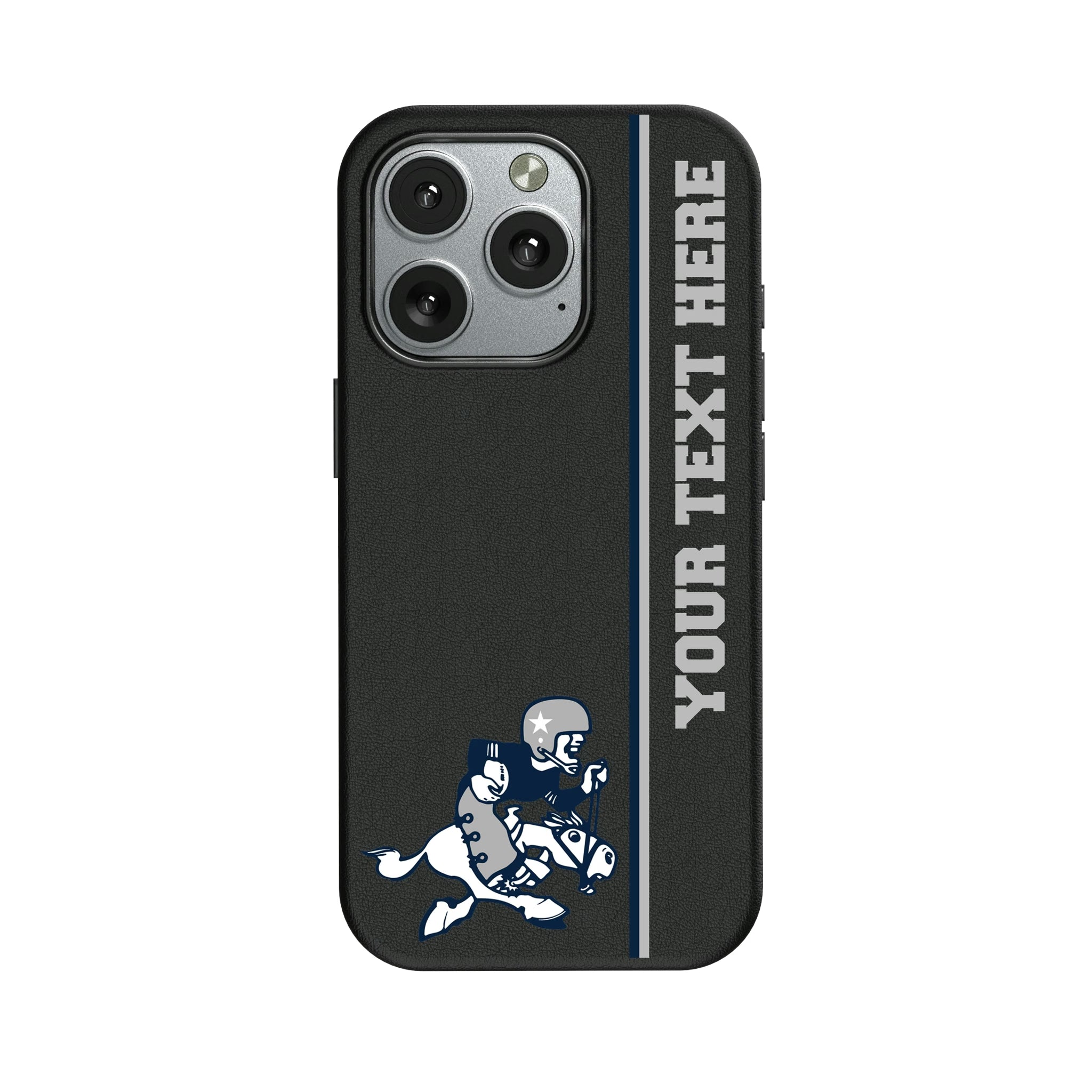 Dallas Cowboys 1966-1969 Historic Collection Personalized Sidebard iPhone MagSafe Compatible Phone Case for Apple iPhone