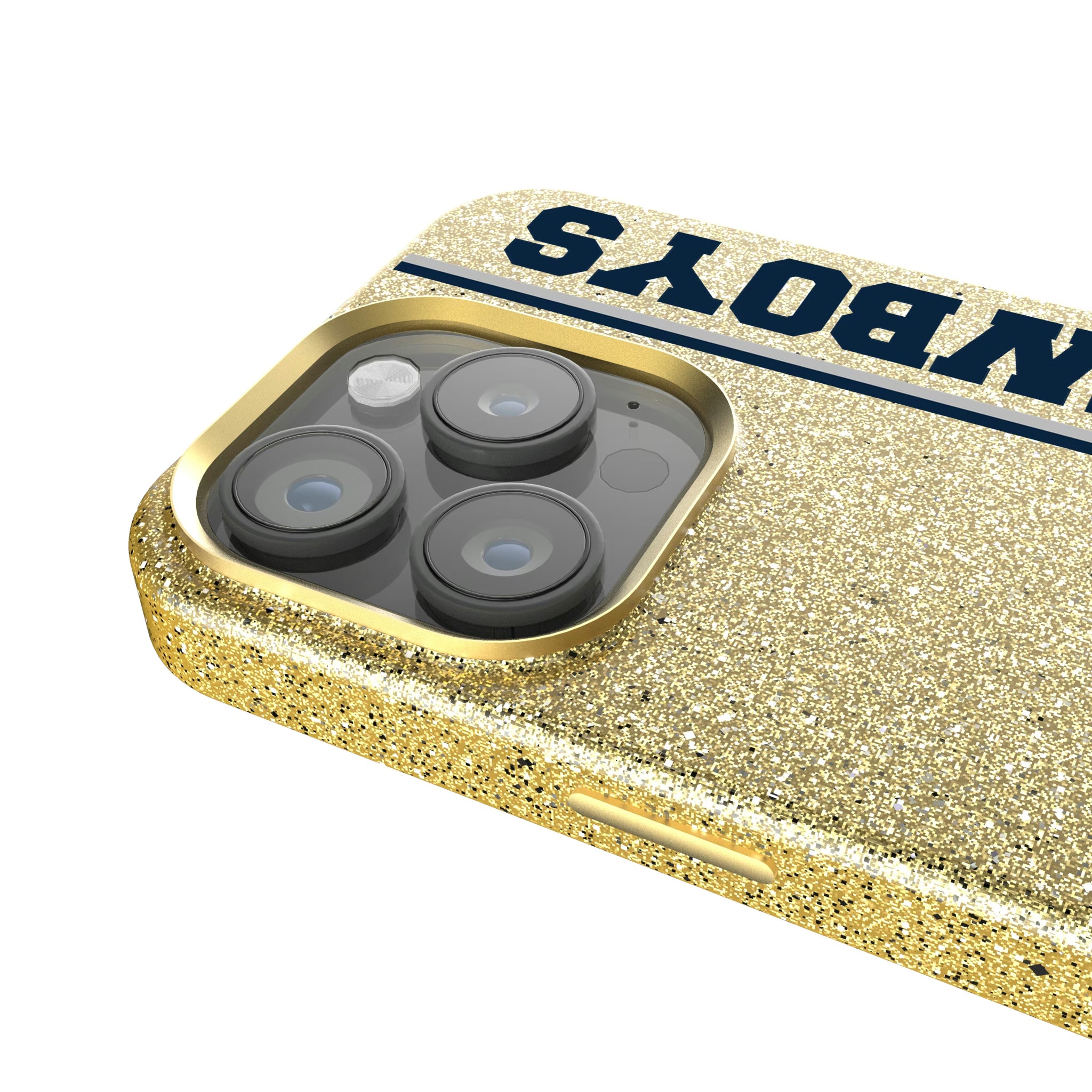 Dallas Cowboys 1966-1969 Historic Collection Sidebar iPhone Bling Phone Case for Apple iPhone - Detail