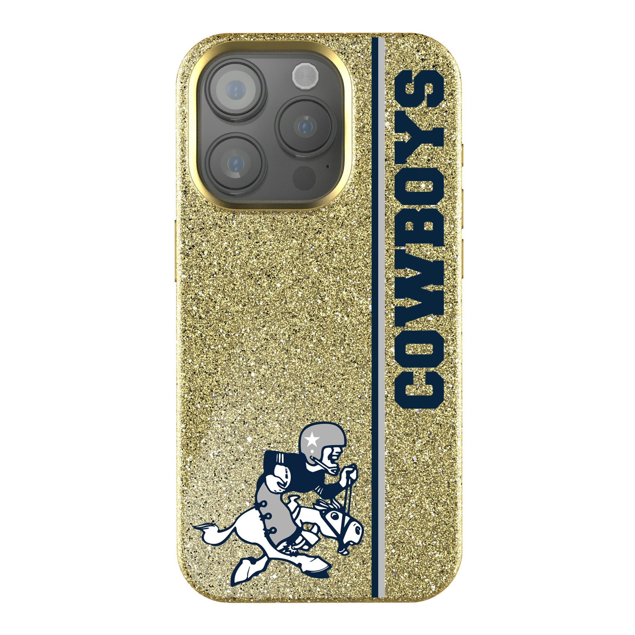 Dallas Cowboys 1966-1969 Historic Collection Sidebar iPhone Bling Phone Case for Apple iPhone