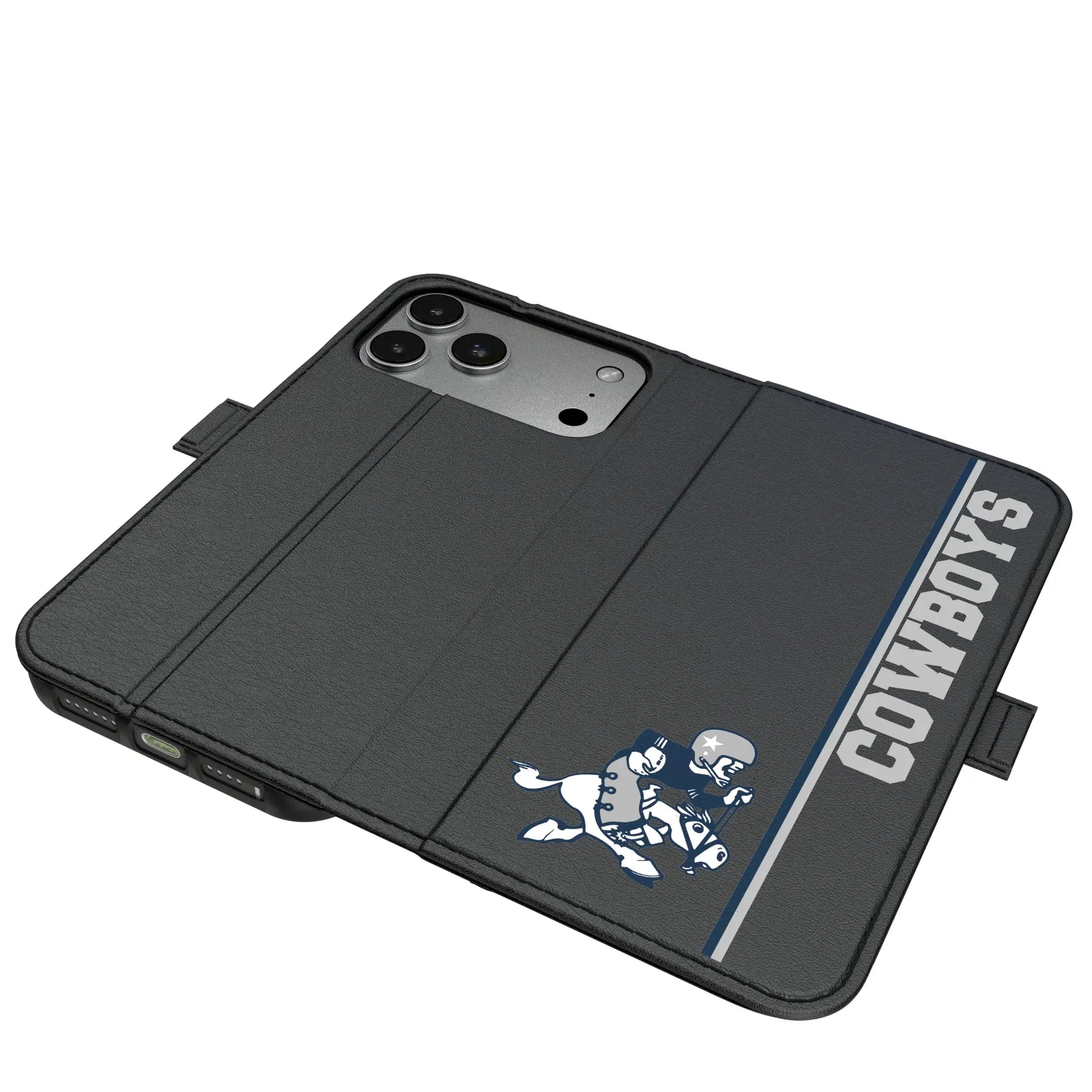 Dallas Cowboys 1966-1969 Historic Collection Sidebar iPhone Folio Phone Case for Apple iPhone#Device_iPhone 17 Pro Max