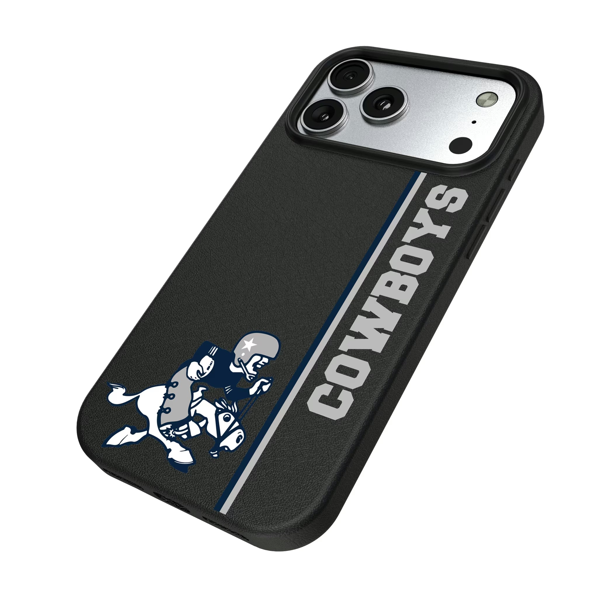 Dallas Cowboys 1966-1969 Historic Collection Sidebar iPhone MagSafe Compatible Phone Case for Apple iPhone - Isometric View#Device_iPhone 17 Pro Max
