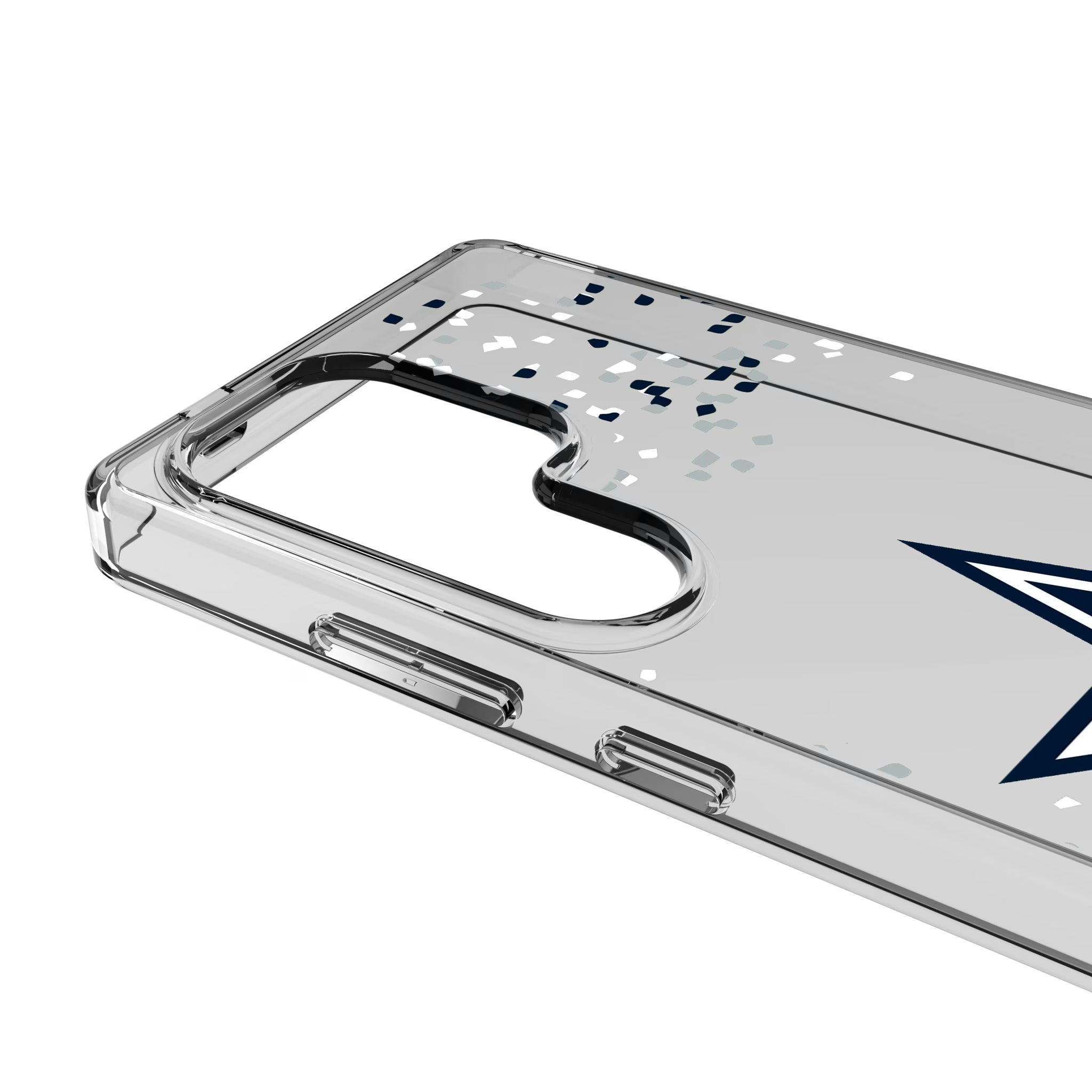 Dallas Cowboys Confetti Galaxy Clear Phone Case for Samsung Galaxy - Detail