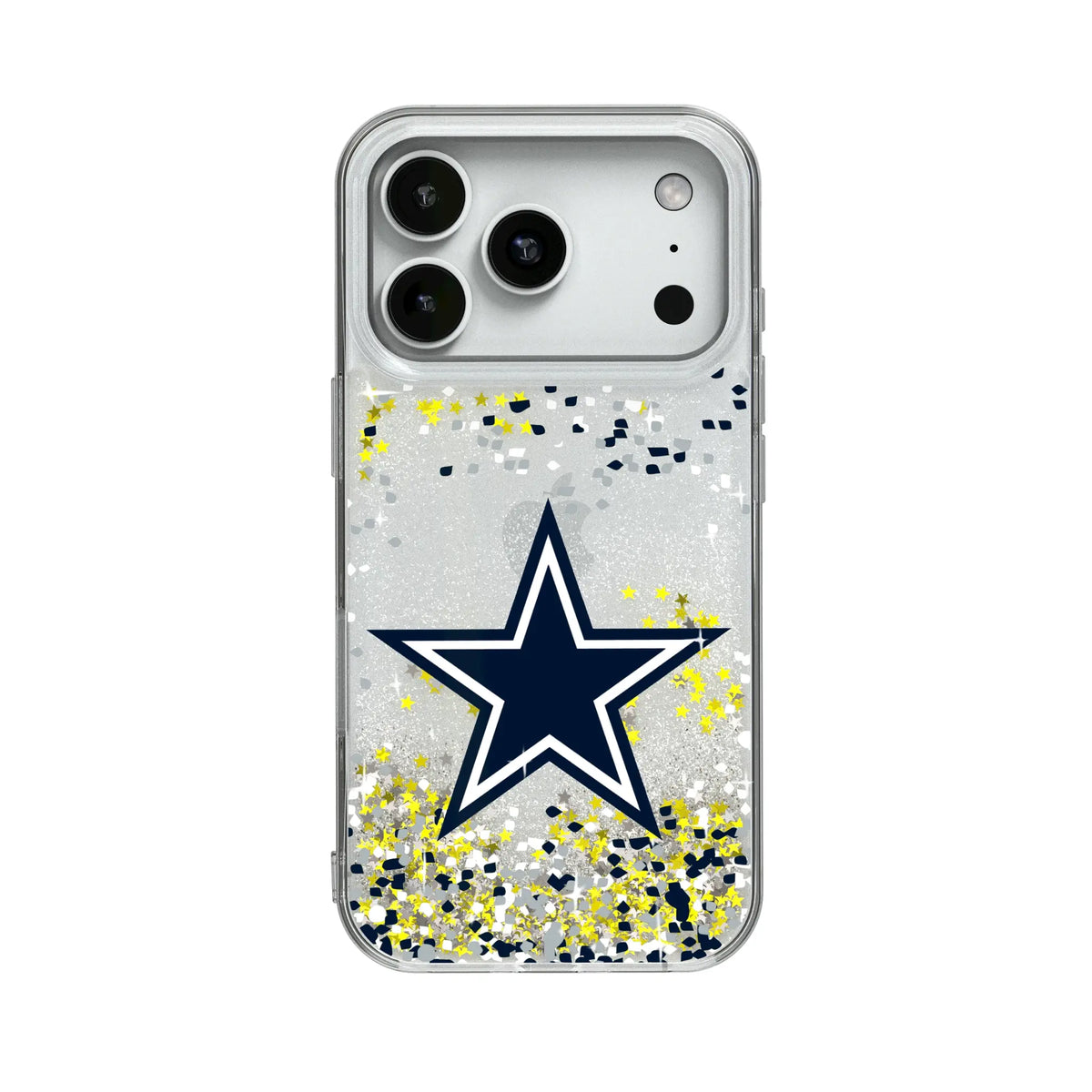Dallas Cowboys Confetti Glitter Phone Case for Apple iPhone