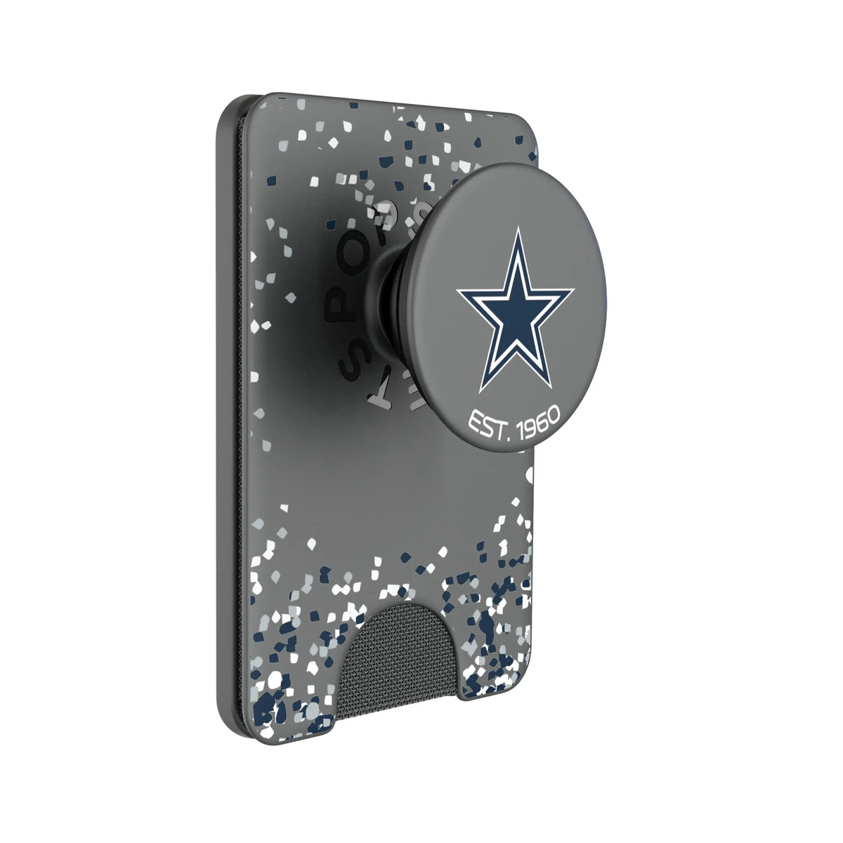 Dallas Cowboys Confetti Popsockets Wallet Magnetic