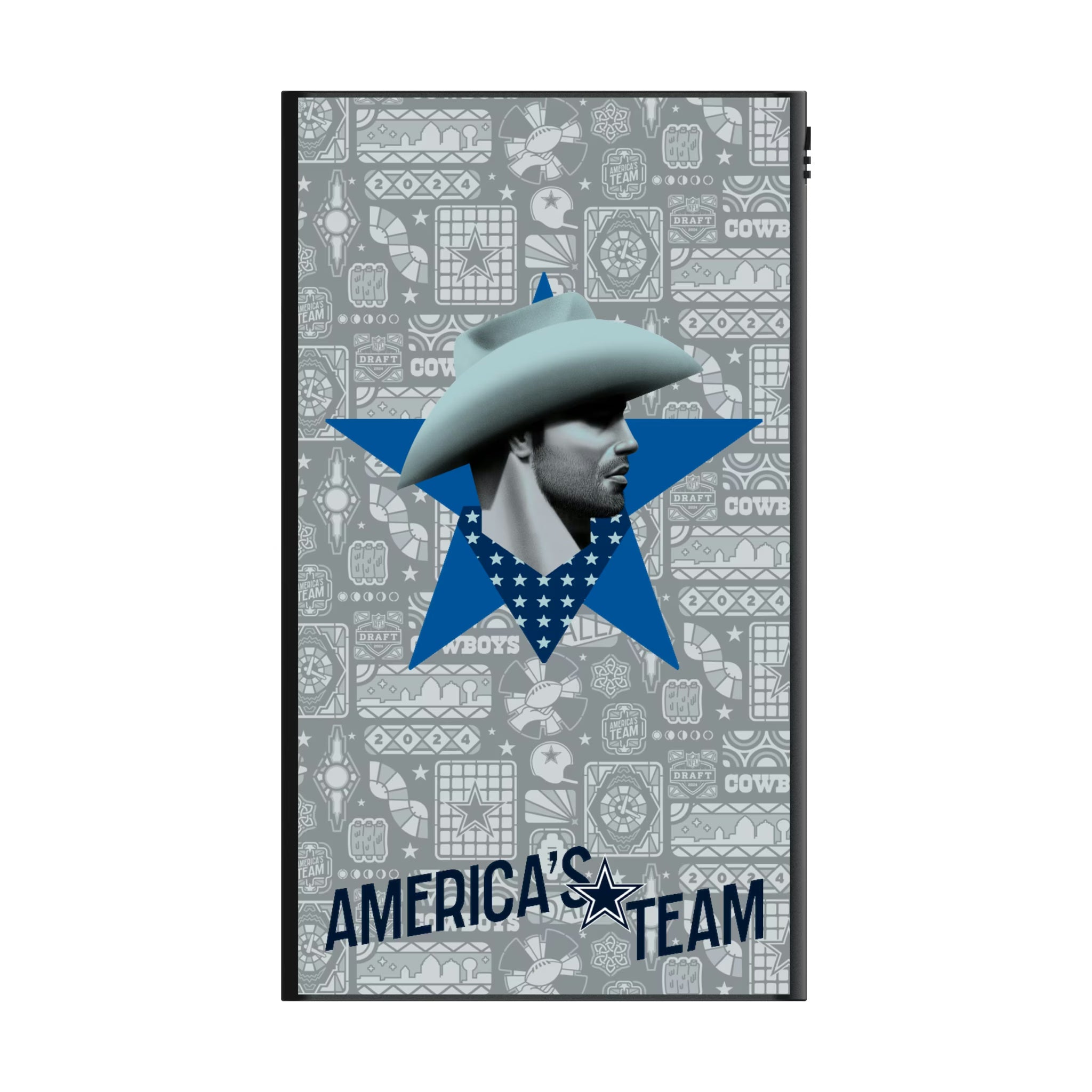 Dallas Cowboys Deco 5000mAh Flat Powerbank
