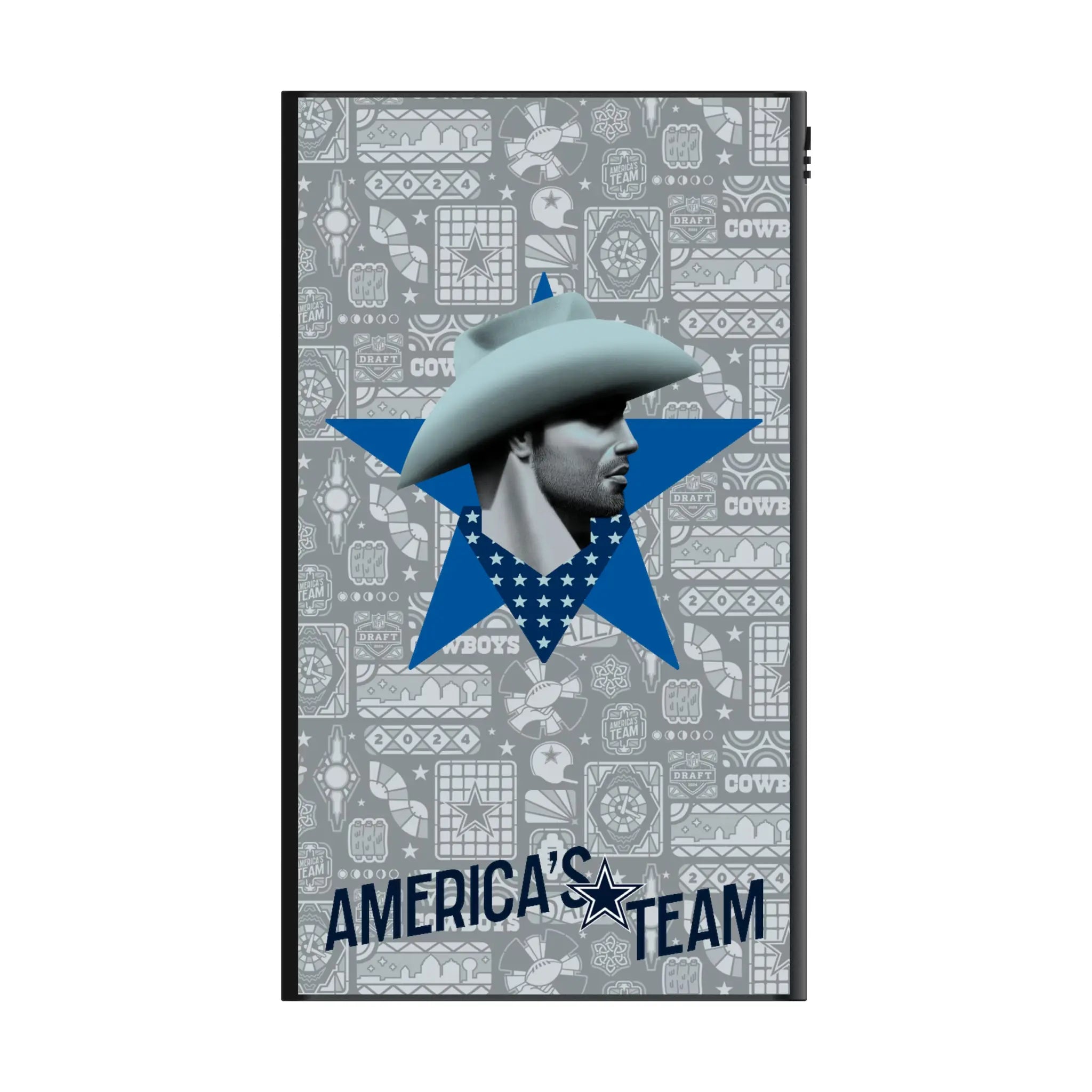 Dallas Cowboys Deco 5000mAh Flat Power Bank
