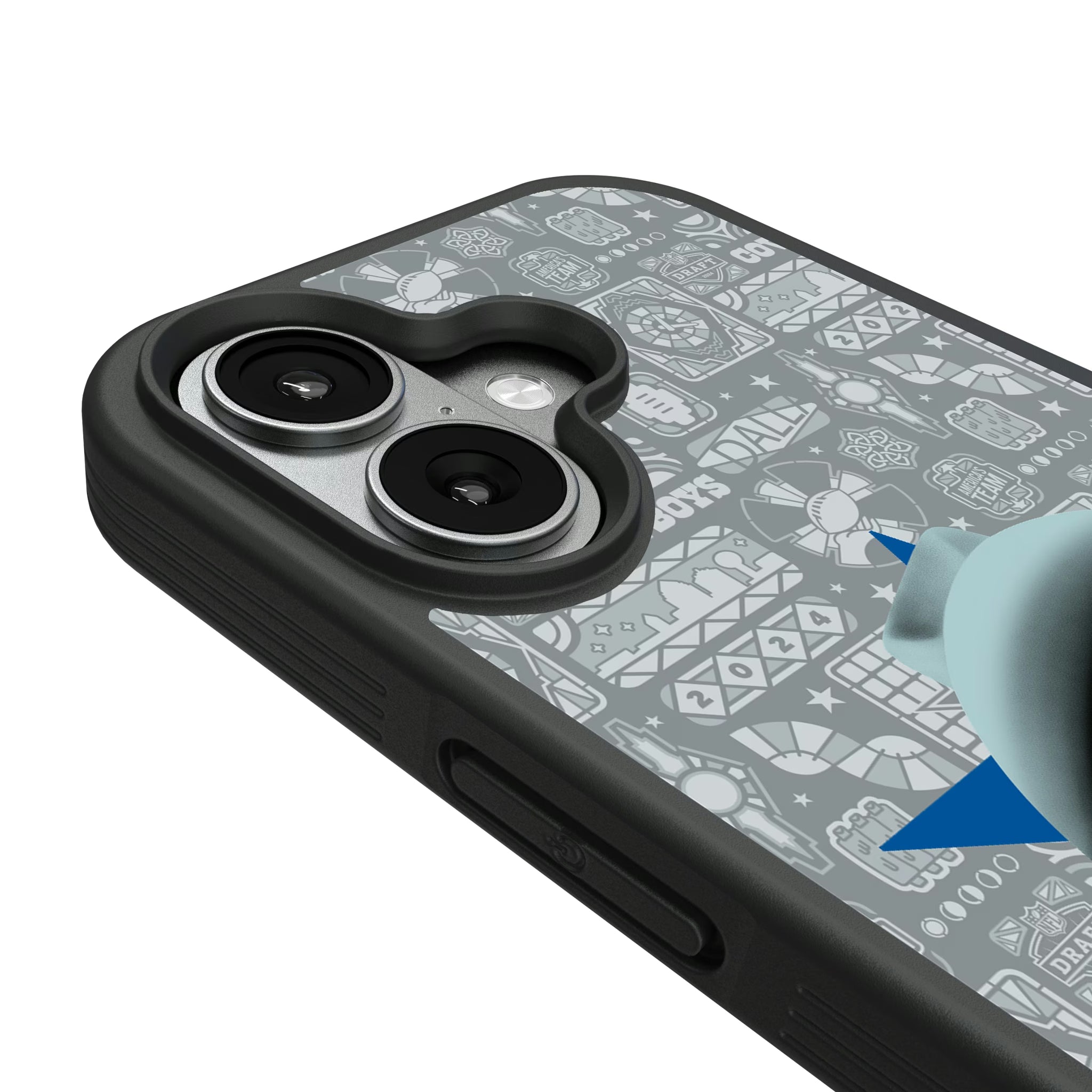 Dallas Cowboys Deco iPhone Bump Phone Case for Apple iPhone - Detail#Device_iPhone 17