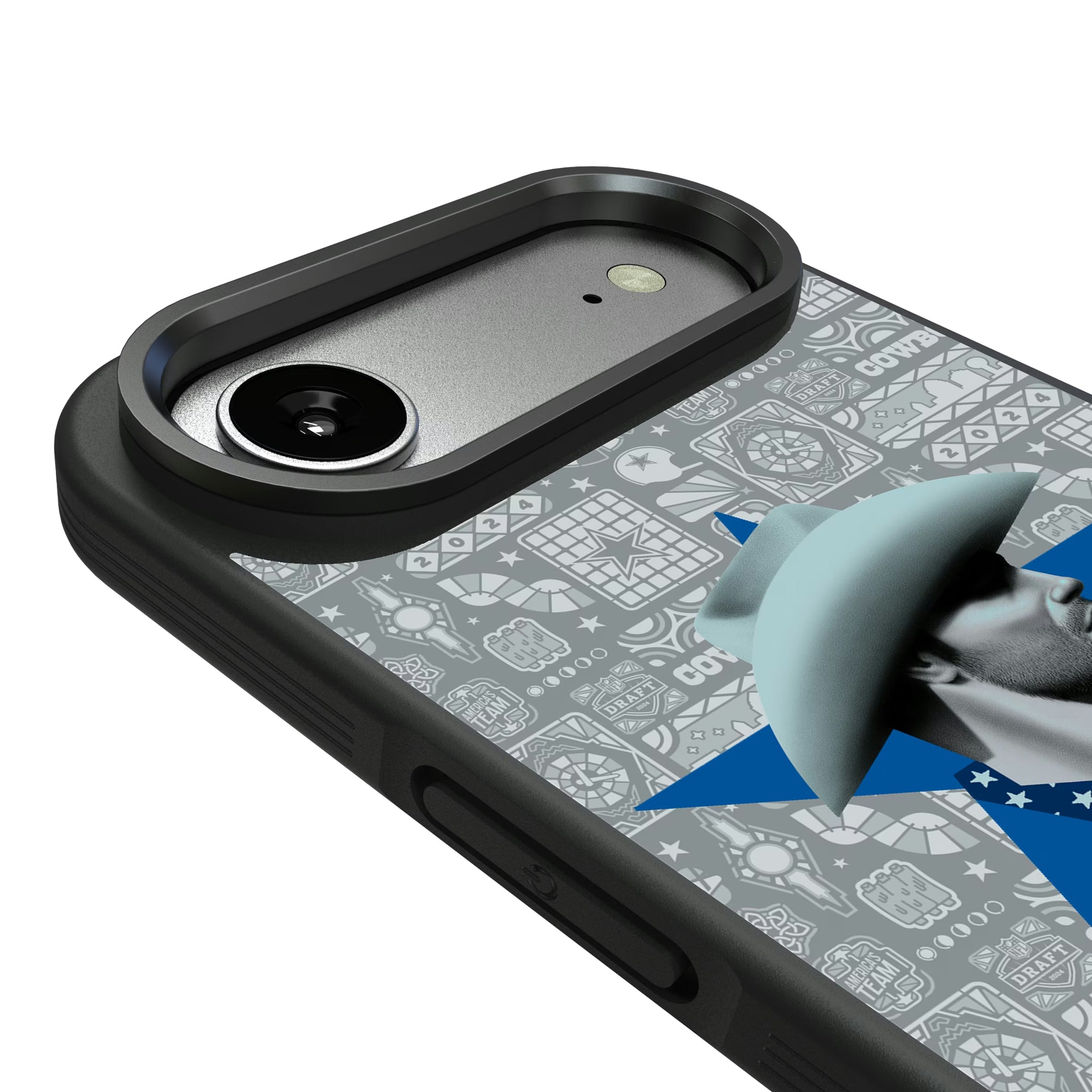 Dallas Cowboys Deco iPhone Bump Phone Case for Apple iPhone - Detail#Device_iPhone Air