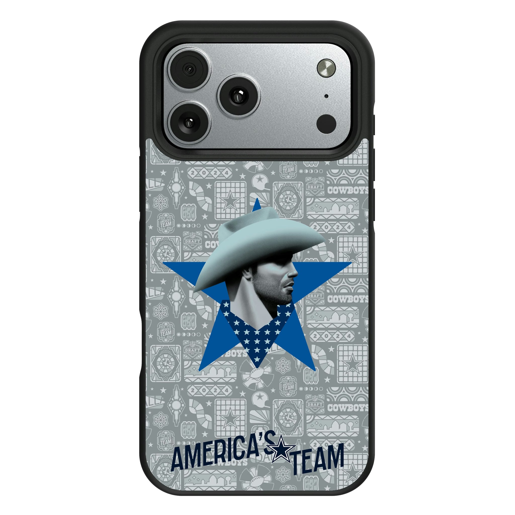 Dallas Cowboys Deco iPhone Bump Phone Case for Apple iPhone#Device_iPhone 17 Pro Max