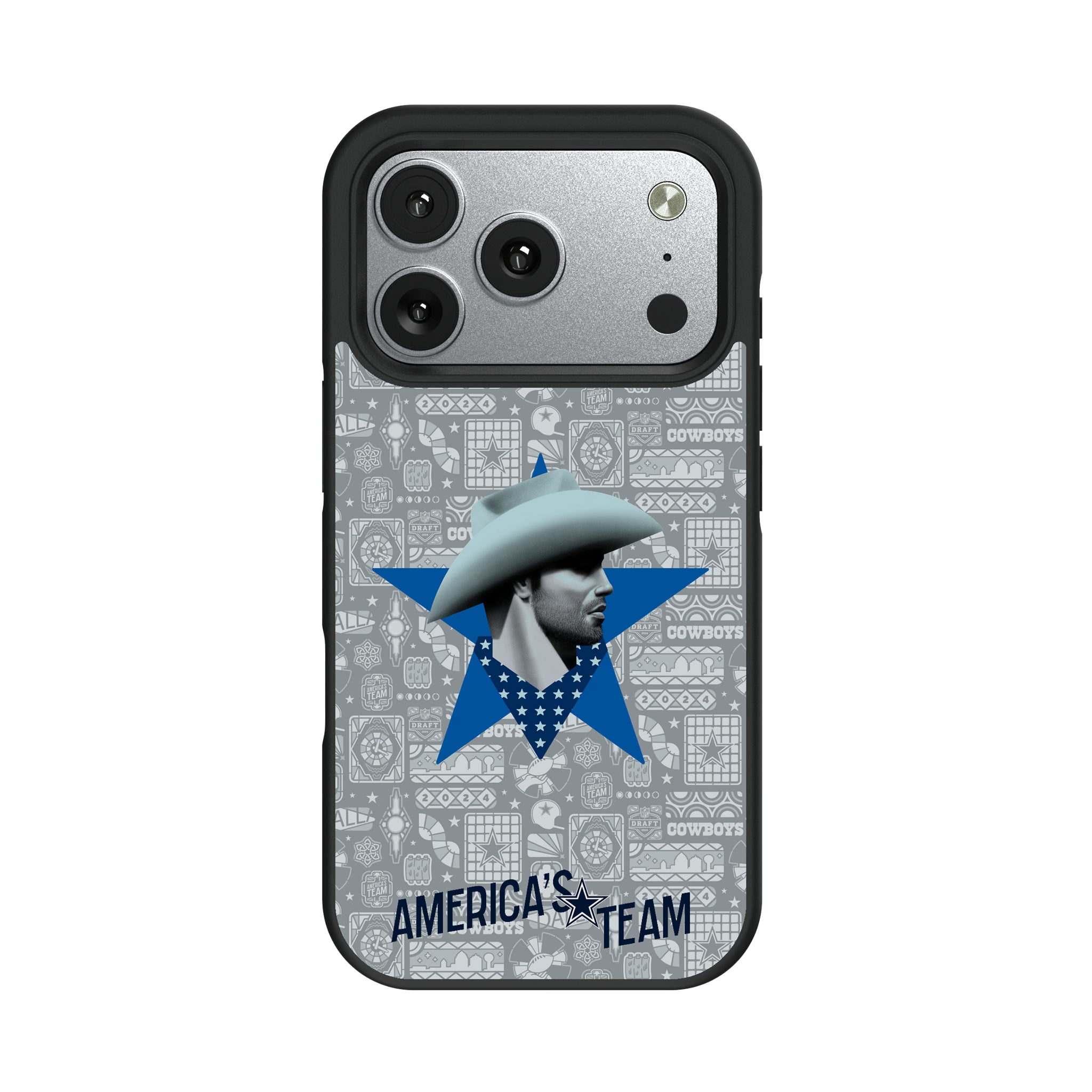 Dallas Cowboys Deco iPhone Bump Phone Case for Apple iPhone#Device_iPhone 17 Pro